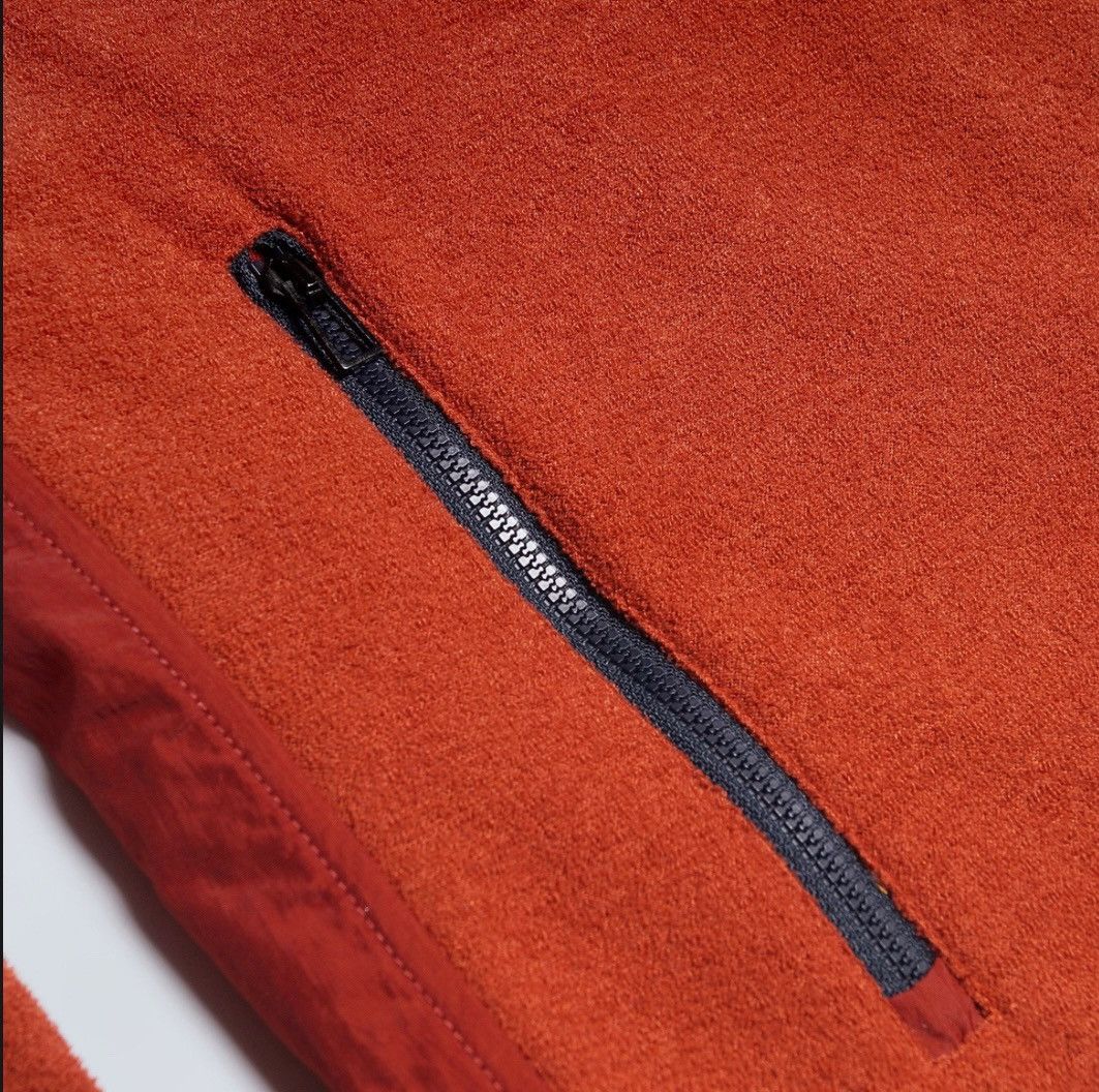 Paul Smith PS Paul Smith Terry Fleece Nylon Zip Orange Sweater Jacket M Size US M / EU 48-50 / 2 - 10 Thumbnail