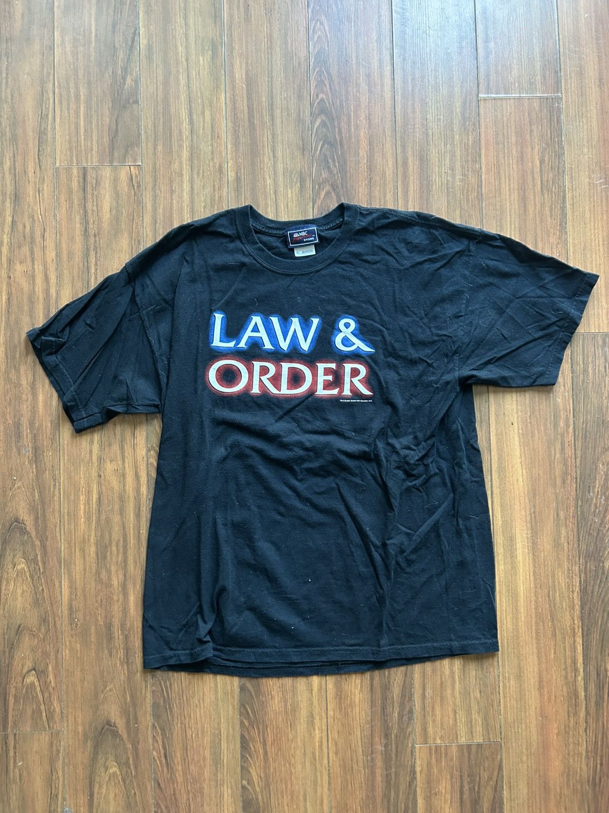 NBC 2001 Law & Order T-Shirt XL