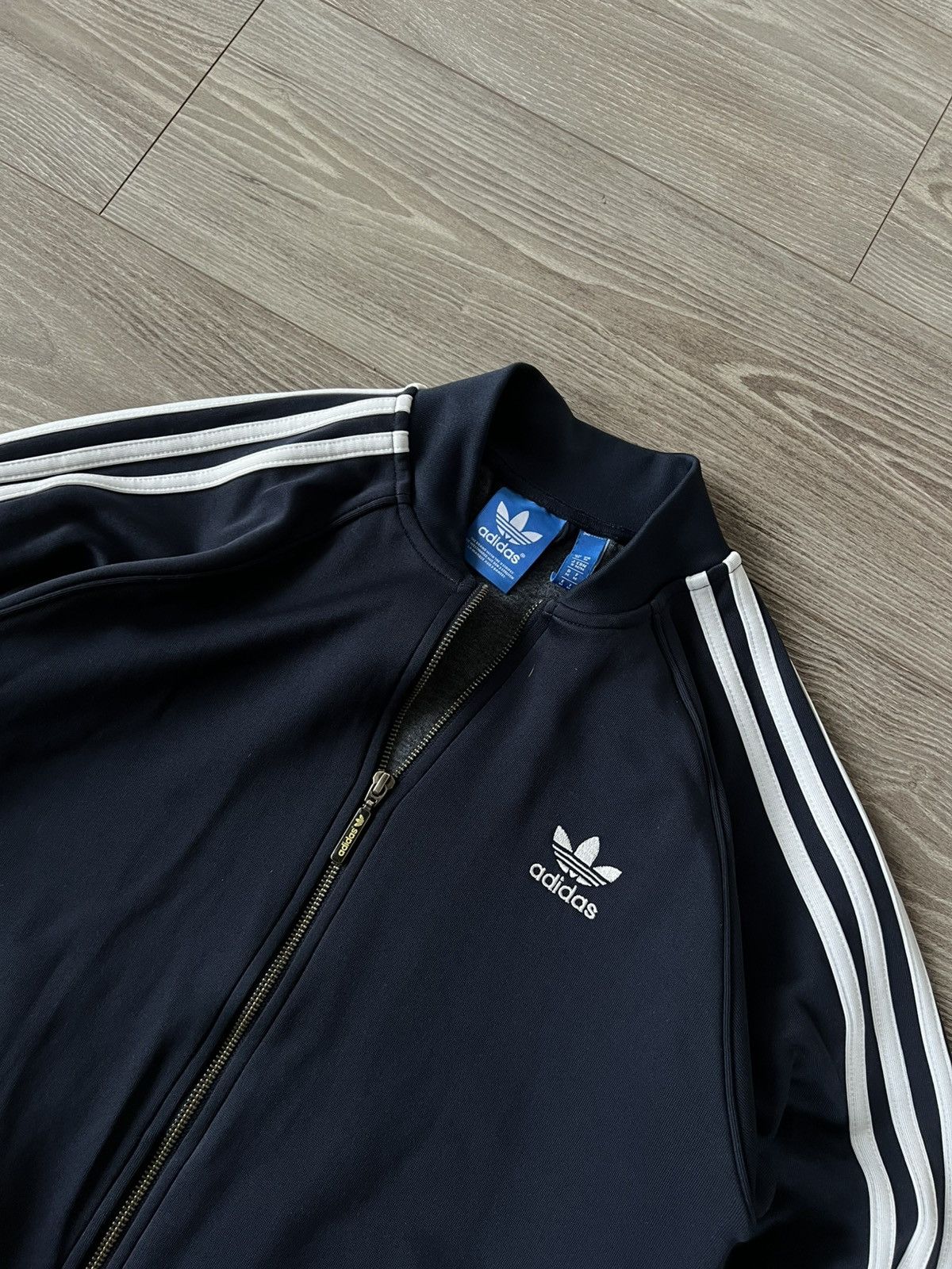 Adidas × Other ‼️Adidas 3 Stripes Track Beanbauer Vintage Y2k Zip Sweatshirt Size US M / EU 48-50 / 2 - 12 Thumbnail