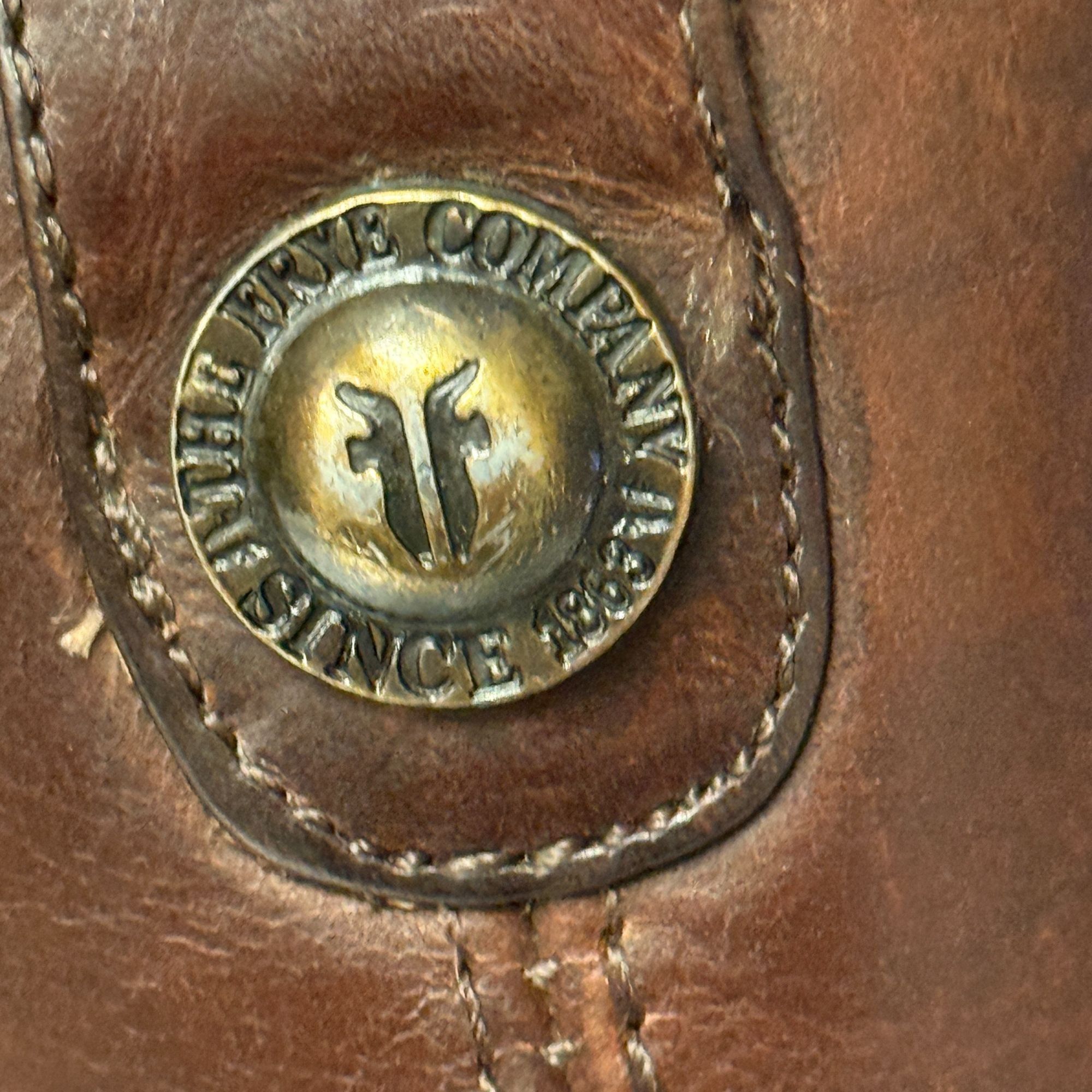 Frye Vtg Frye Melissa 4015 Chocolate Brown Leather TALL Boots Size US 7 / IT 37 - 8 Thumbnail