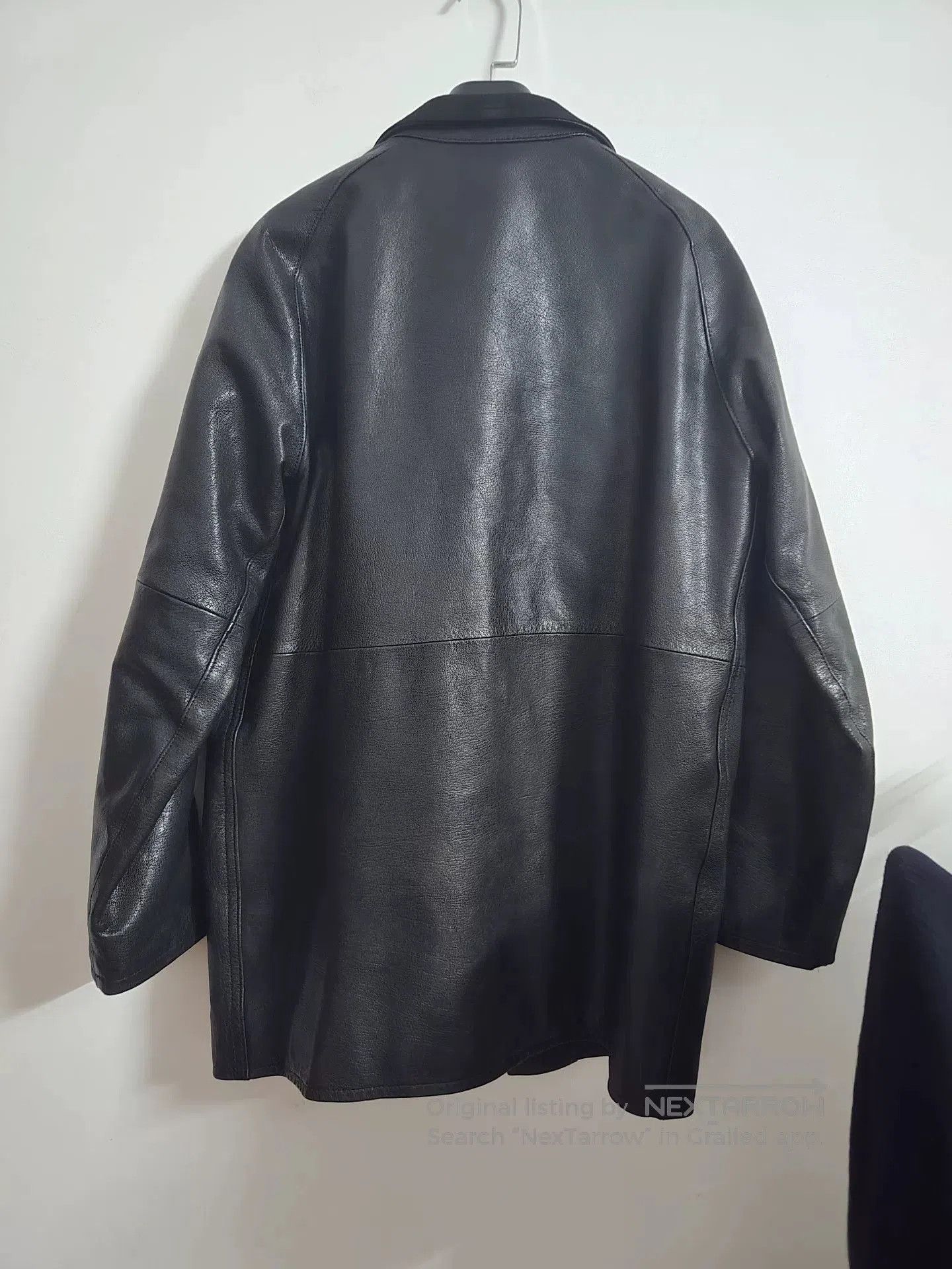 Porter Classic Classic Silver Leather Trench Coat. Size US S / EU 44-46 / 1 - 4 Thumbnail
