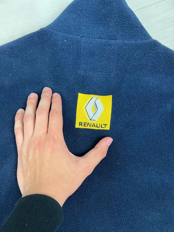 Vintage Vintage Renault Fleece Jacket Racing 90s Size US XXL / EU 58 / 5 - 14 Thumbnail