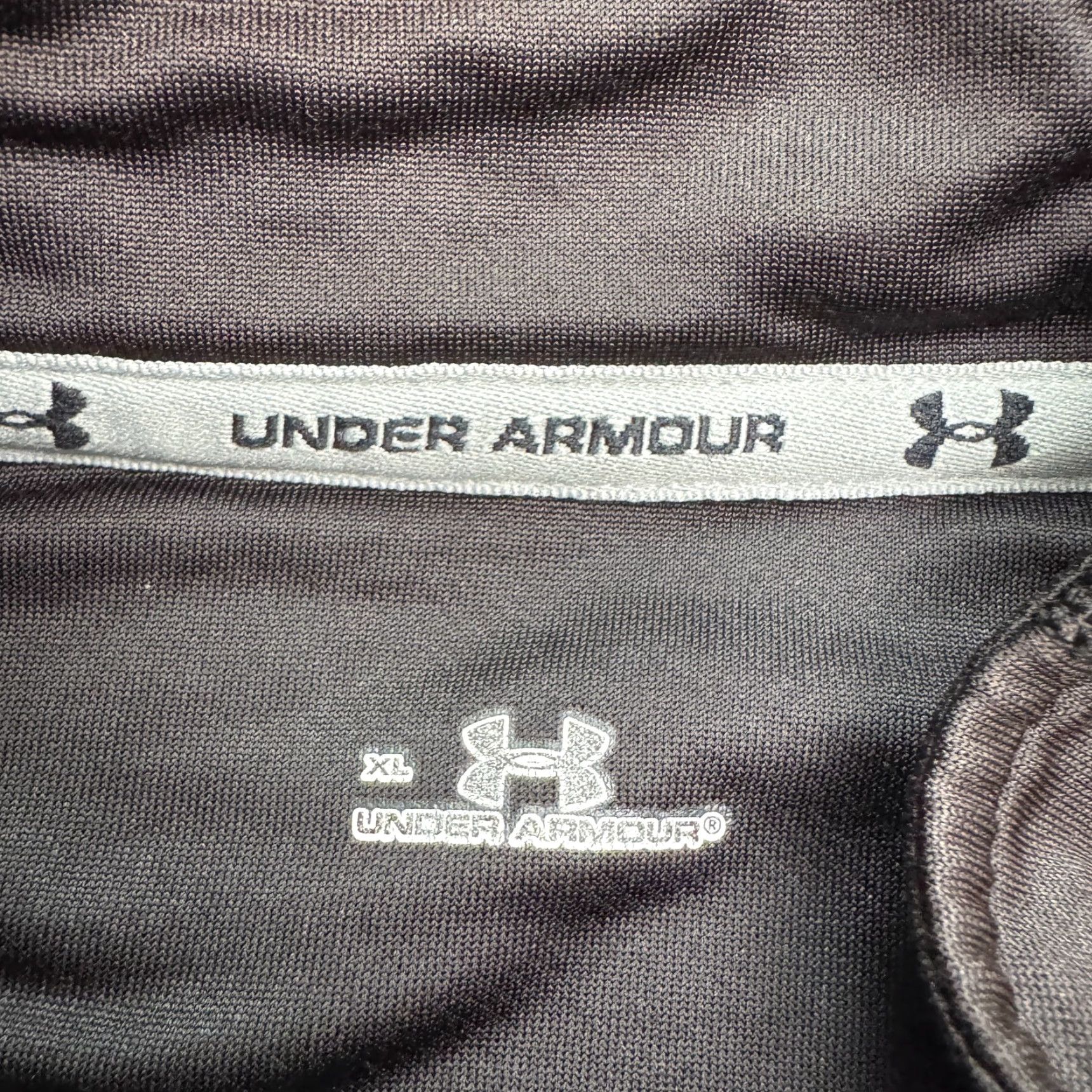 Under Armour Under Armour Active Jacket 1/4 Zip Pullover Mens XL Black Embroidered Athleisure Jacket Size US XL / EU 56 / 4 - 6 Thumbnail