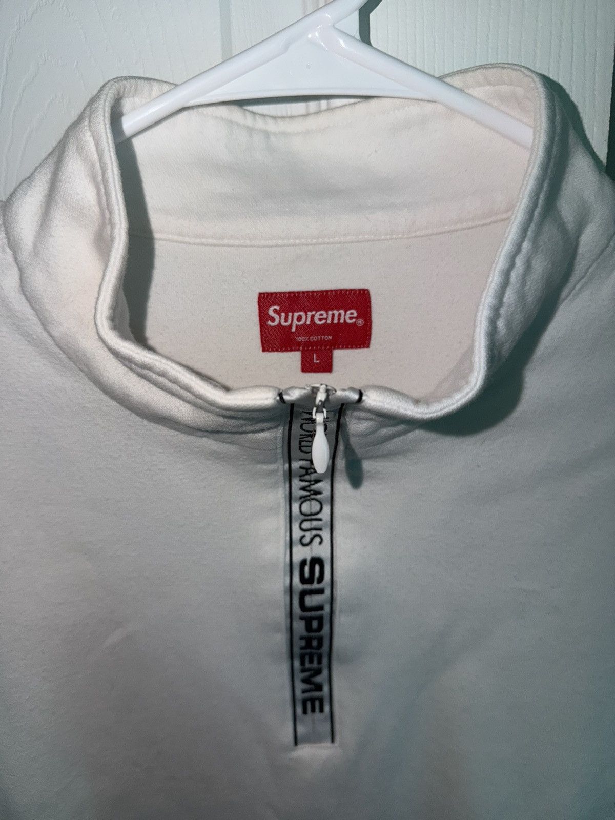 Supreme World Famous Supreme Quarter Zip Size US L / EU 52-54 / 3 - 1 Thumbnail