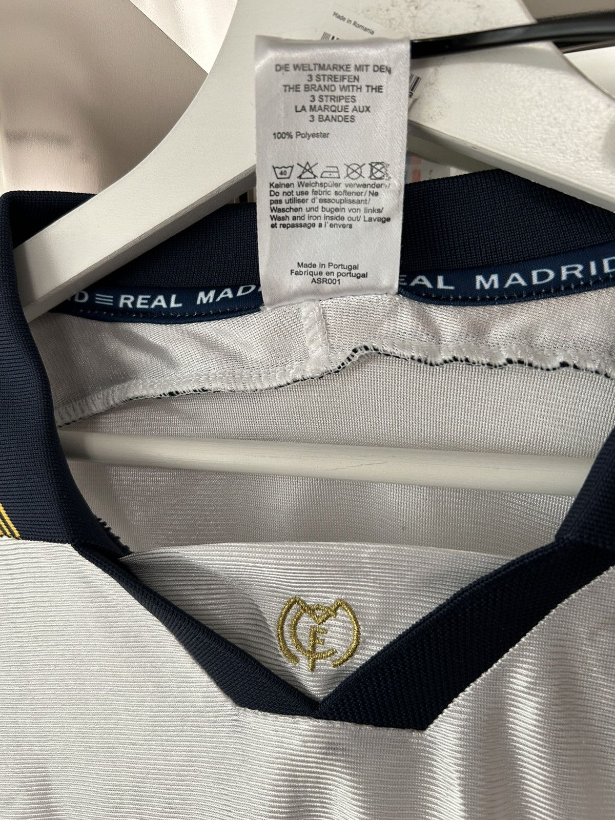 Adidas Adidas Real Madrid Vintage Home Jersey Teka 1998–2001–Size L Size US L / EU 52-54 / 3 - 15 Thumbnail
