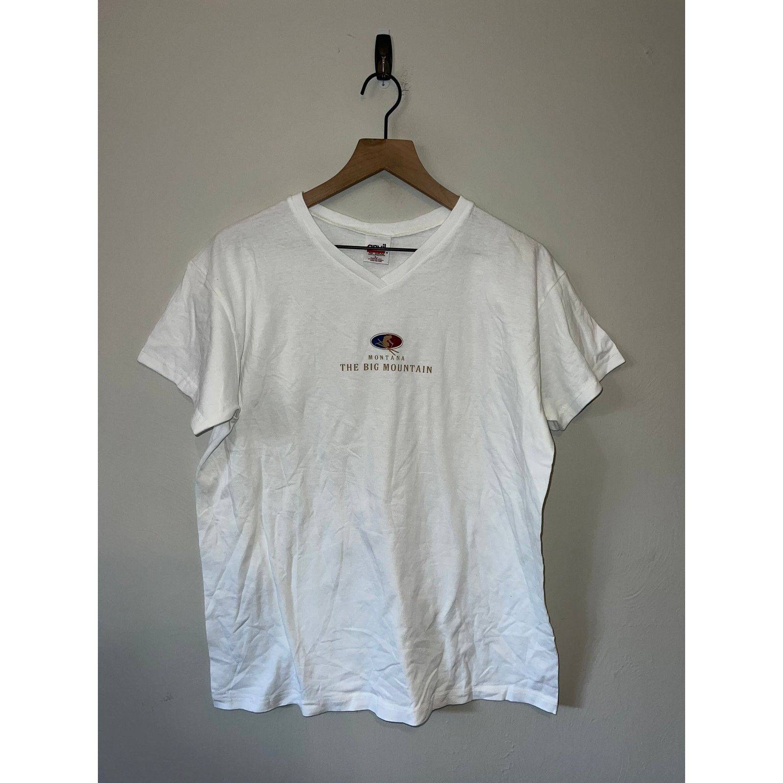 Anvil Womens Montana Ski Shirt The big Mountain Tee Top Women L Size L / US 10 / IT 46 - 1 Thumbnail