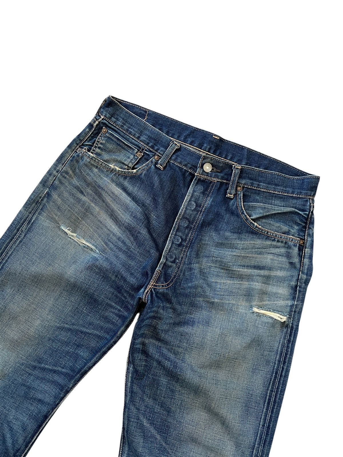 LVC × Levi's × Vintage Vintage LVC Levi’s 501XX Hidden Rivet Selvedge Denim Size US 34 / EU 50 - 3 Thumbnail