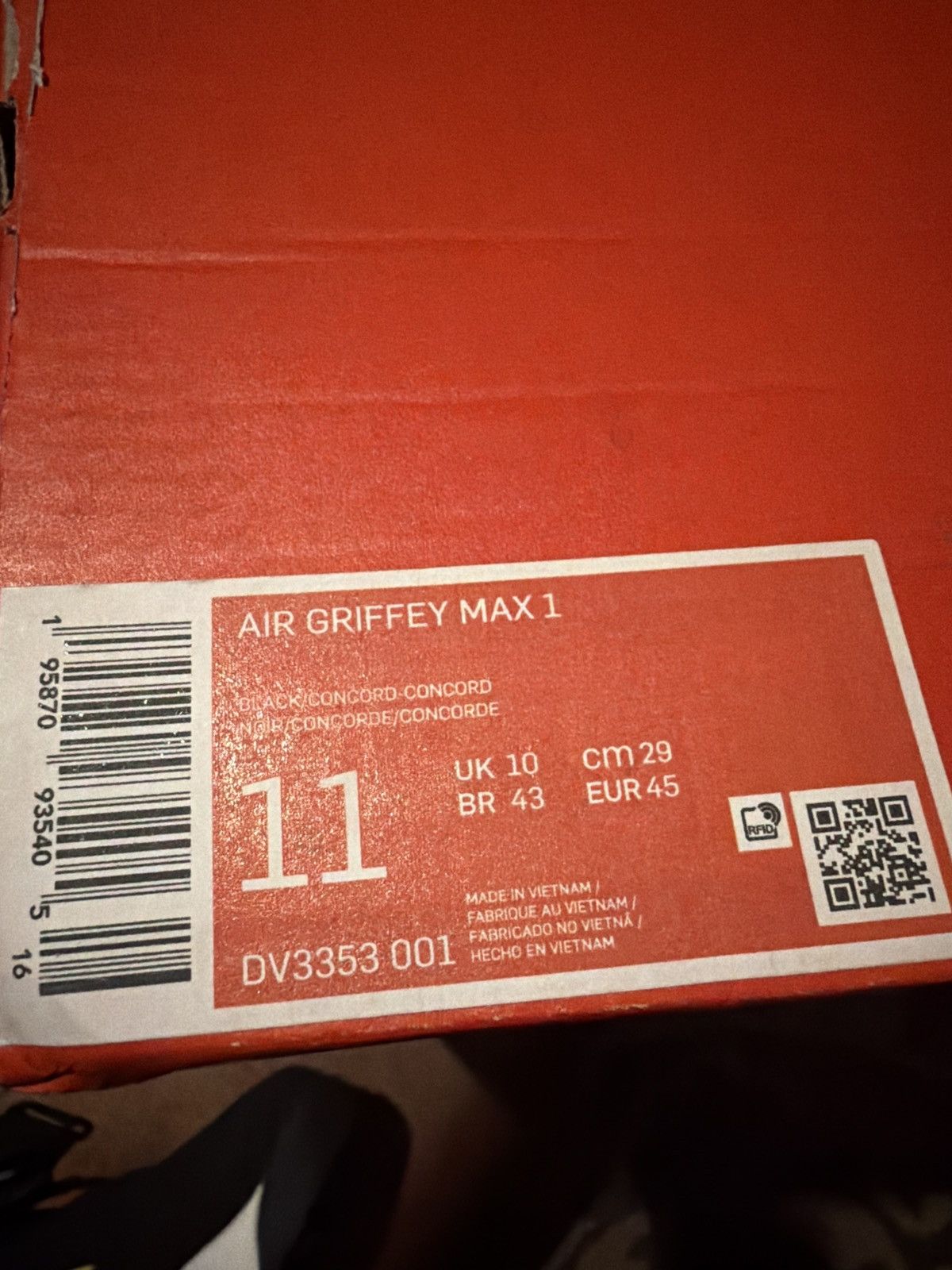 Nike Nike Air Griffey Max 1 Los Angeles Colorway Size US 11 / EU 44 - 5 Thumbnail