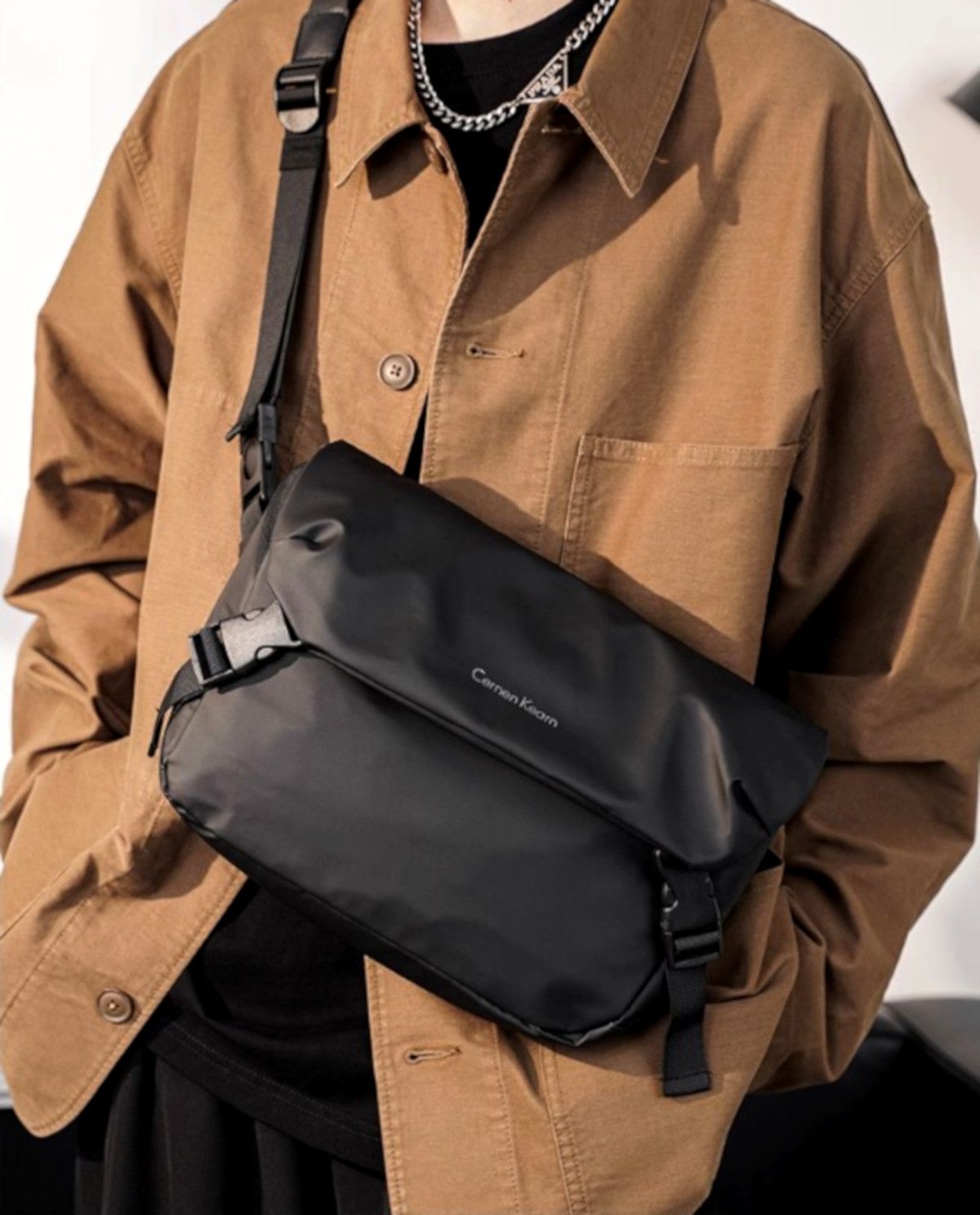 Designer × Japanese Brand × Vintage Vintage Hippie Futuristic Shoulder Bag Rave Unique Size ONE SIZE - 2 Thumbnail