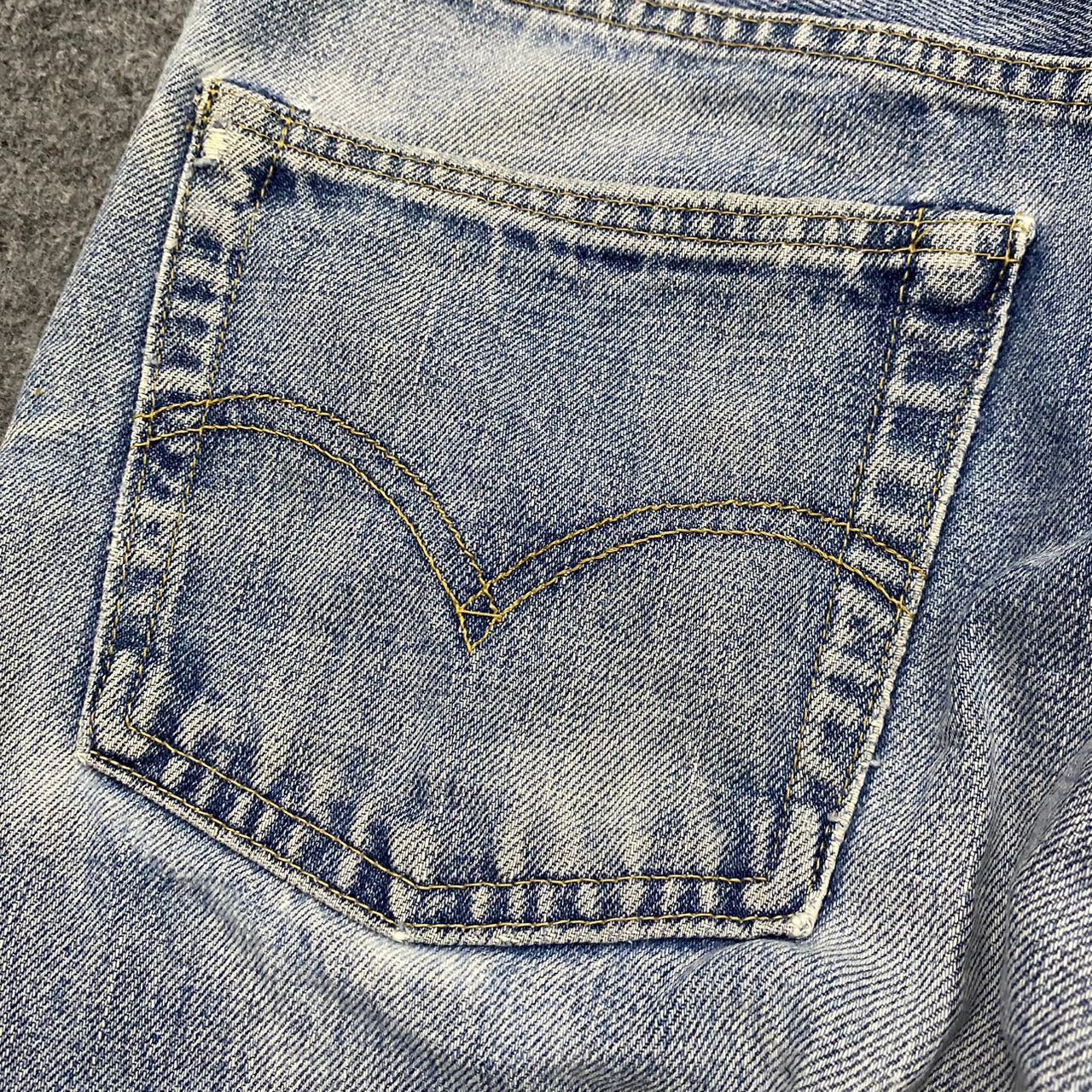Levi's Vintage Clothing Vintage Levis Big E Selvegde Denim Kurt Cobain Style Size US 29 - 16 Thumbnail