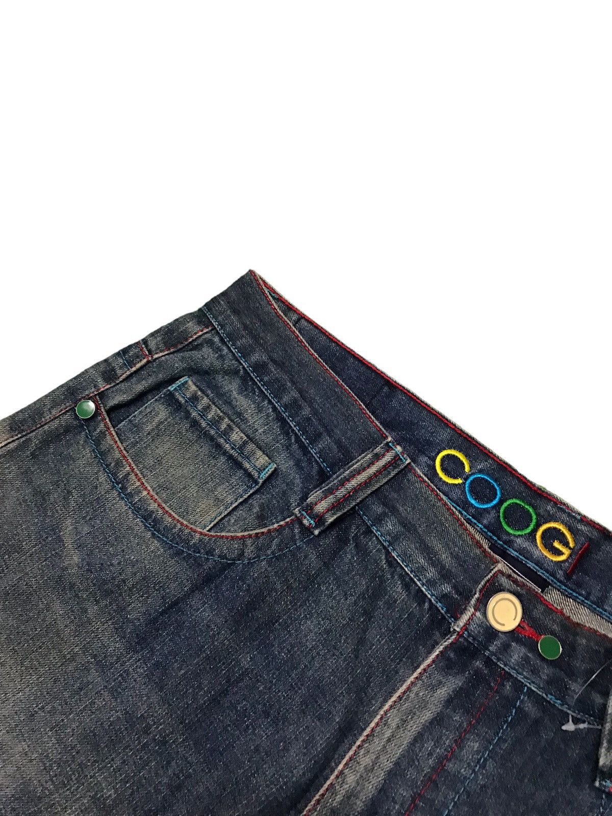 Coogi 🔥🔥VERY RARE🔥🔥 Y2k Coogi Embroidered Baggy Skater Jeans Size US 36 / EU 52 - 5 Thumbnail