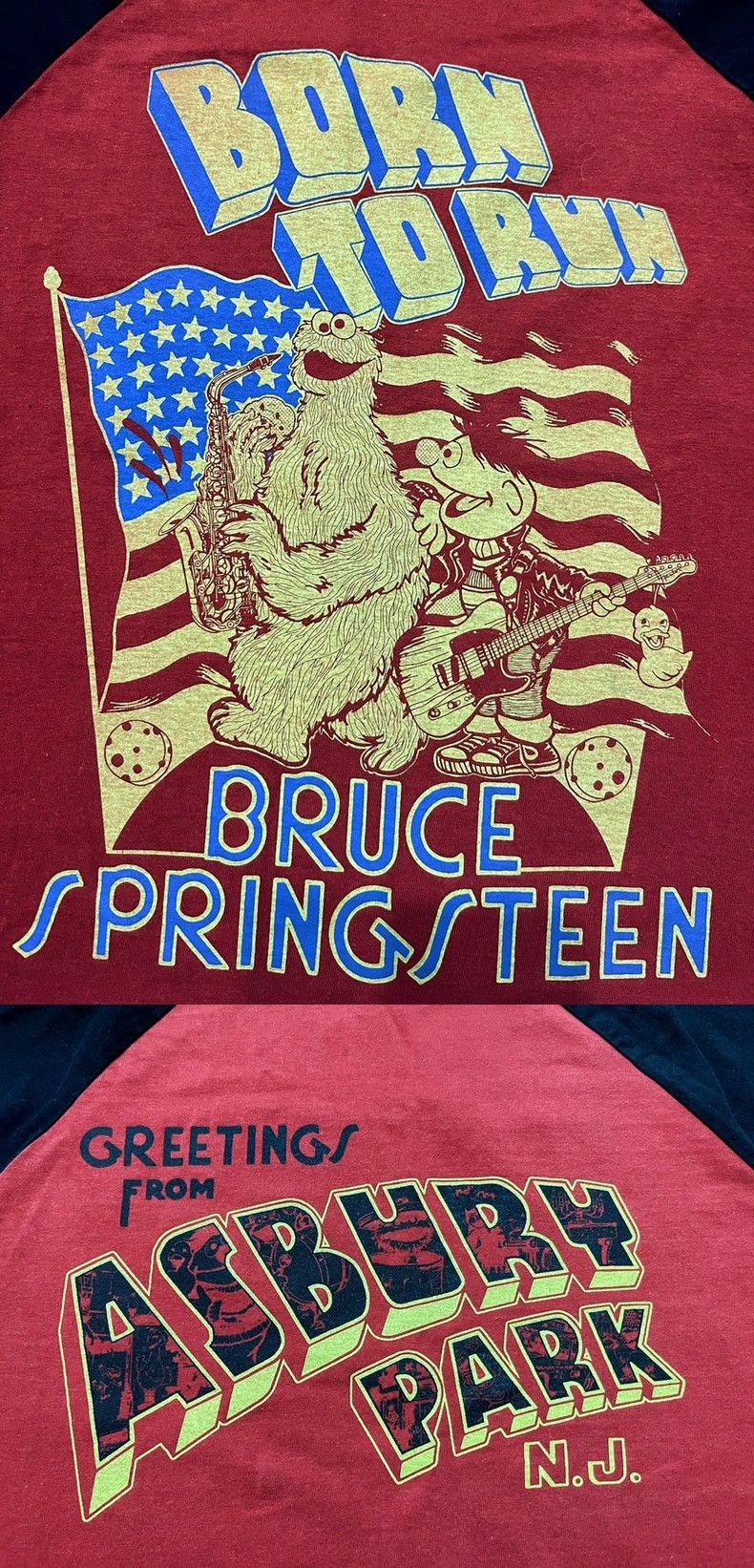 Freewheelers FREEWHEELERS Shoulder three-quarter sleeve T-shirt Size US S / EU 44-46 / 1 - 7 Thumbnail