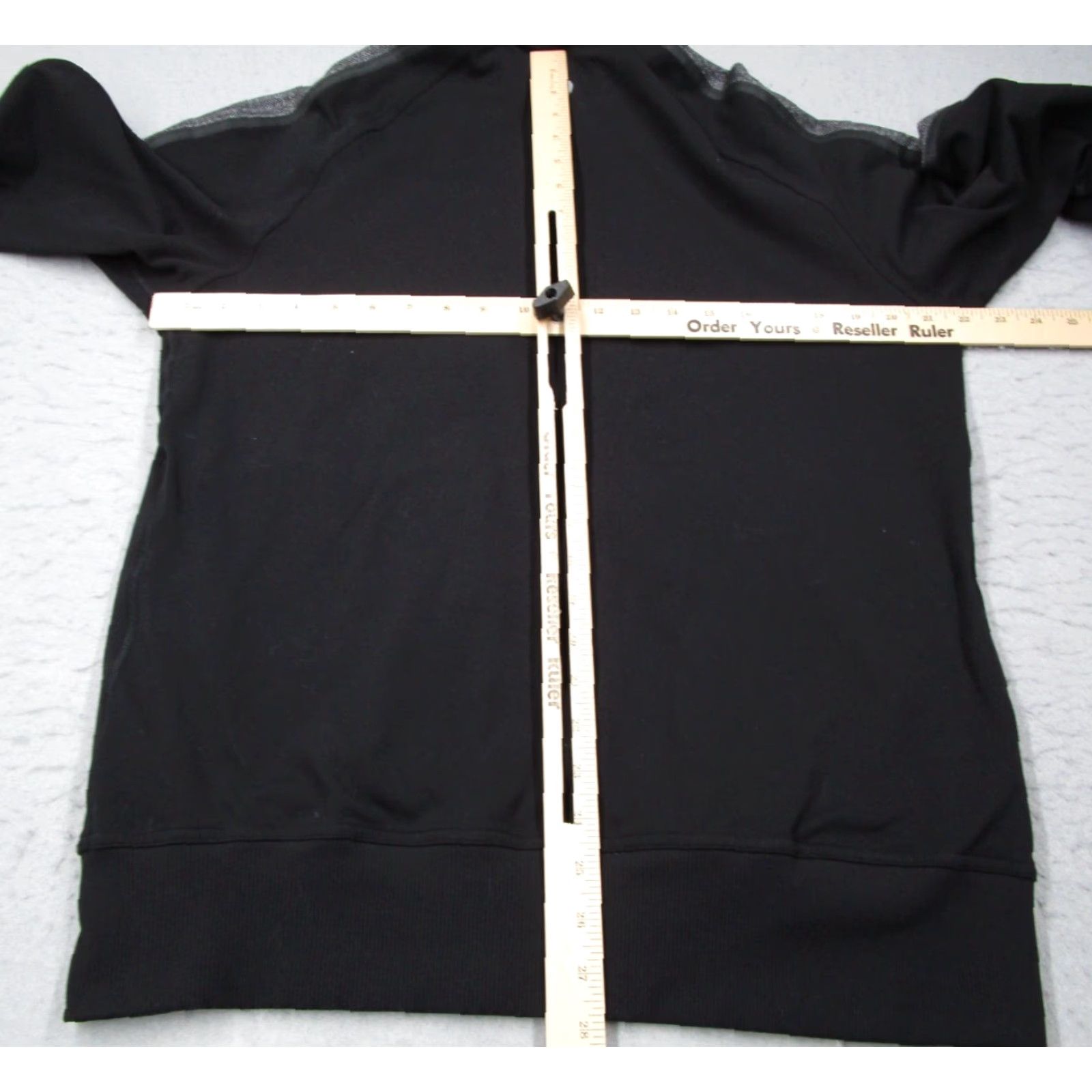 Lululemon Lululemon Jacket Mens Black Full Zip Kung Fu Herringbone Long Sleeve Polyester Bomber Jacket, L Size US L / EU 52-54 / 3 - 5 Thumbnail