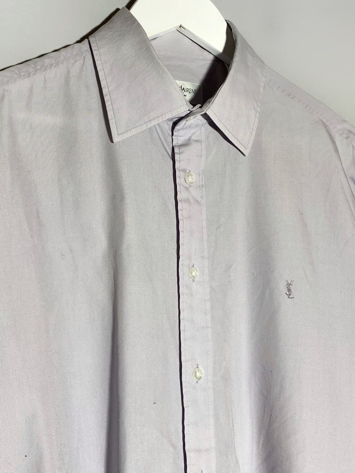 Yves Saint Laurent Vintage Yves Saint Laurent Long Sleeve Shirt Size US M / EU 48-50 / 2 - 3 Thumbnail