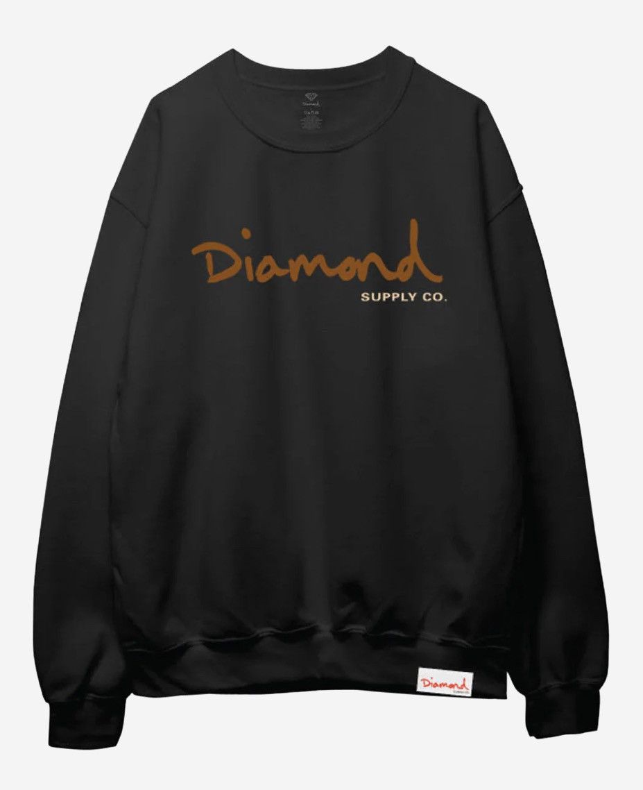 Diamond Supply Co. Diamond Supply Co OG Script Crewneck Sweatshirt 2023 New DS Size US M / EU 48-50 / 2 - 1 Thumbnail
