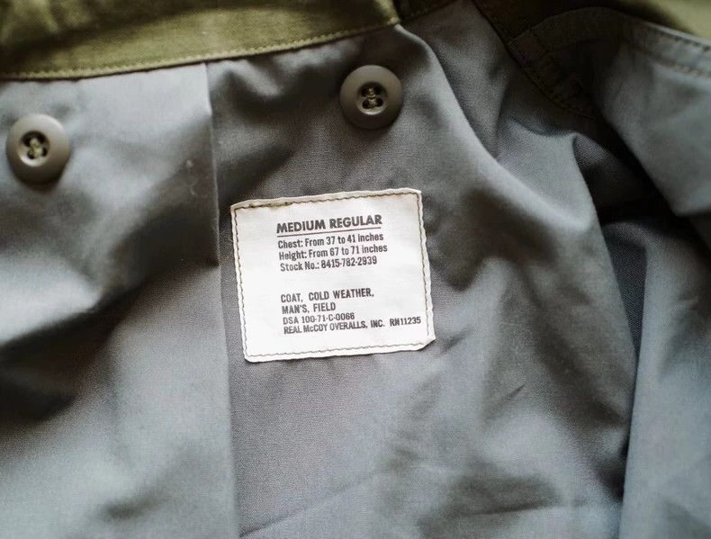 The Real McCoy's The Real McCoy's y M-65 FIELD JACKET - Four-pocket Field Ja Size US M / EU 48-50 / 2 - 9 Thumbnail
