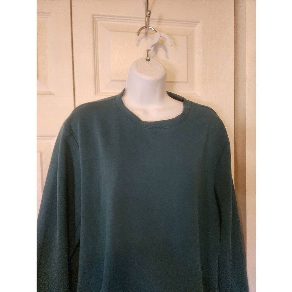 Old Navy Old Navy Teal Sweatshirt Size L / US 10 / IT 46 - 2 Thumbnail