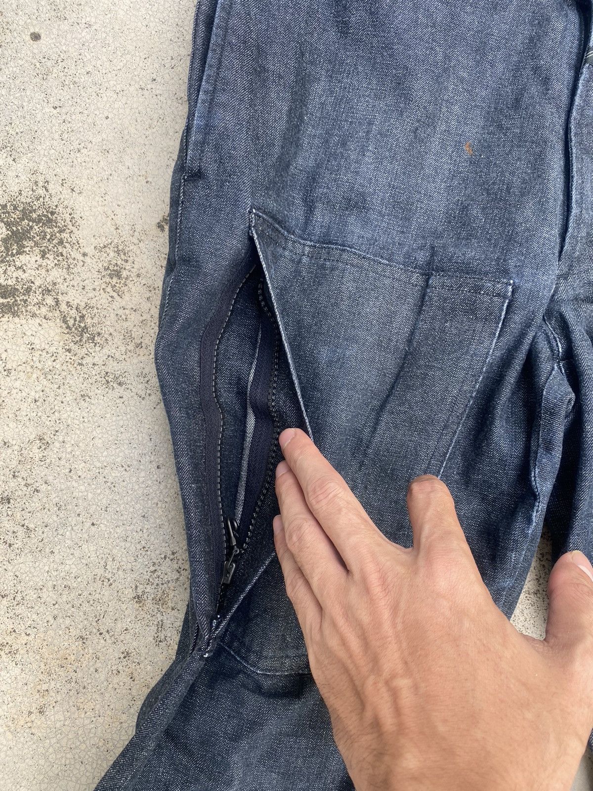 Designer × Marithe + Francois Girbaud Marithe Francois Girbaud Big Pockey Zipper Punk Jeans Size US 30 / EU 46 - 14 Thumbnail