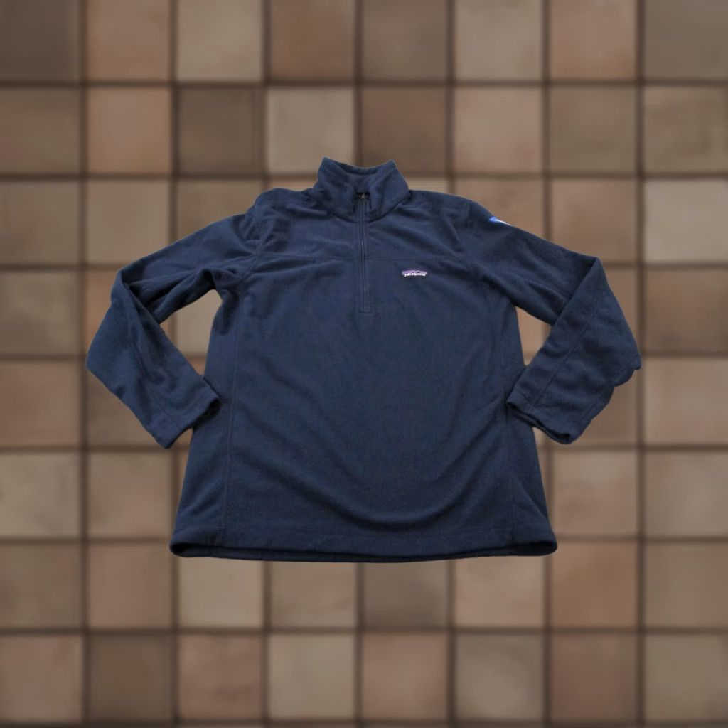 Patagonia Patagonia Jacket Men M Blue Fleece Outdoor Hiking Lightweight Windbreaker 1/4 Zip Logo Size US M / EU 48-50 / 2 - 1 Thumbnail
