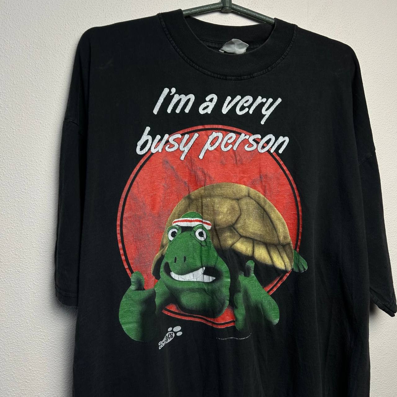 Cartoon Network Vintage The Frank Tortoise Creature Comforts 1991 rare tee Size US L / EU 52-54 / 3 - 2 Thumbnail