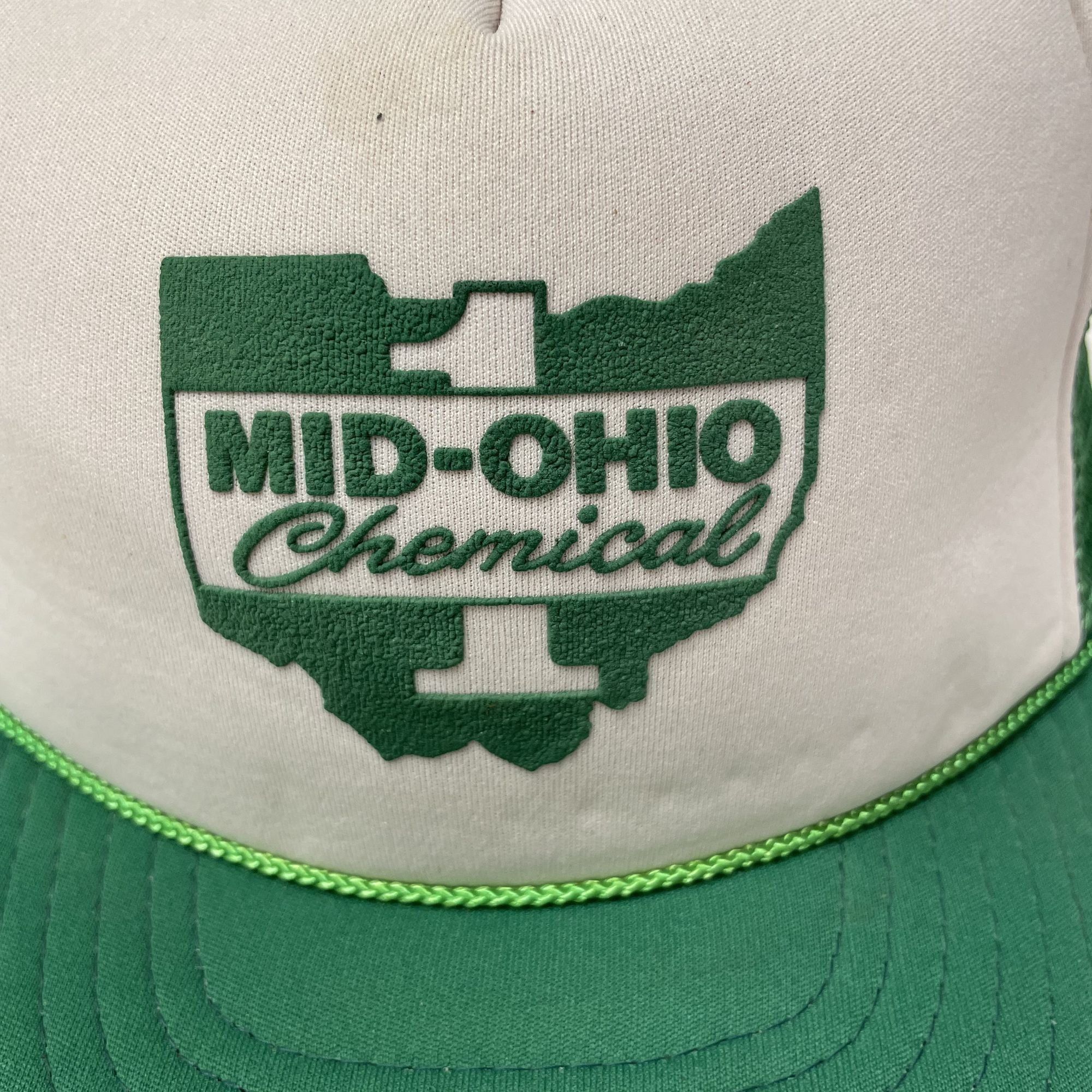 Other Vtg Winner ROUGHNECK TRUCKER Hat MID OHIO CHEMICAL Cap Size ONE SIZE - 4 Thumbnail