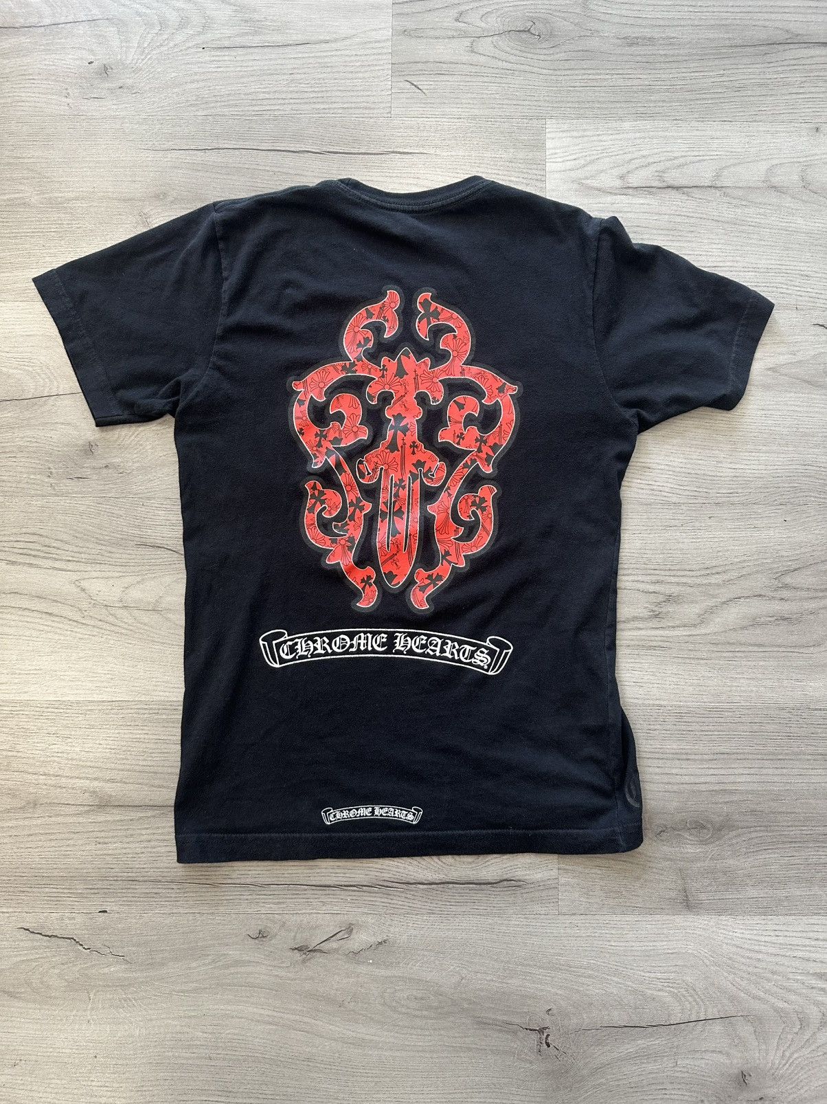 Chrome Hearts Chrome Hearts Dagger Tee Black Size US S / EU 44-46 / 1 - 2 Thumbnail