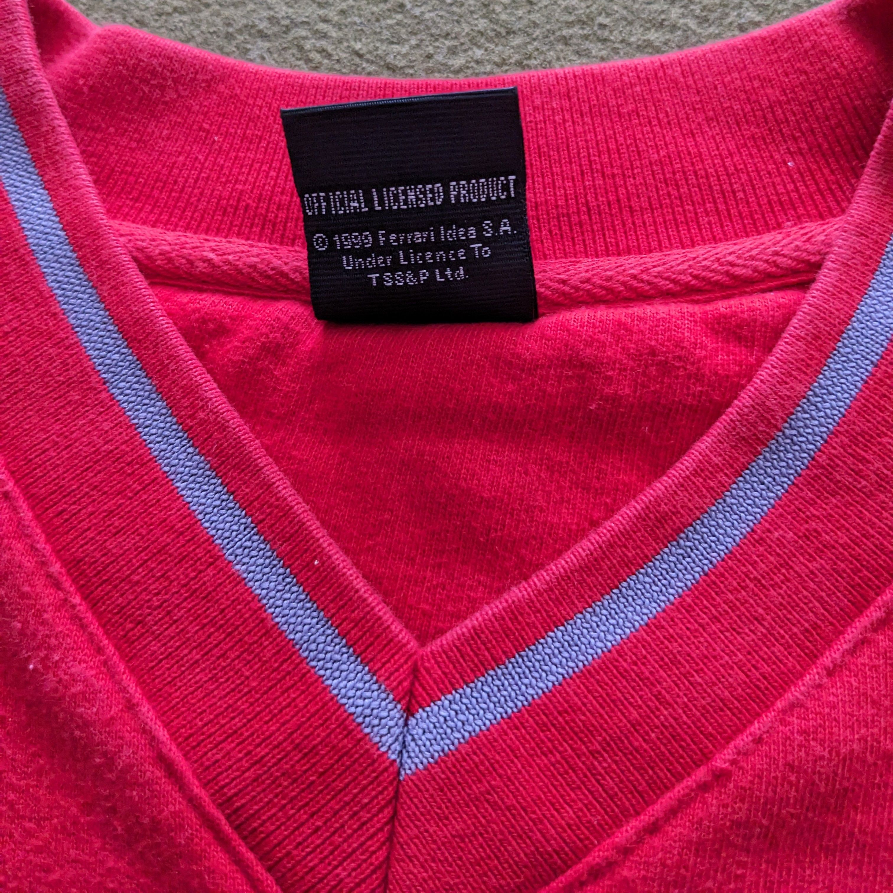 Ferrari Vintage FERRARI Luxury Car Brand Sweatshirt Size US L / EU 52-54 / 3 - 8 Thumbnail