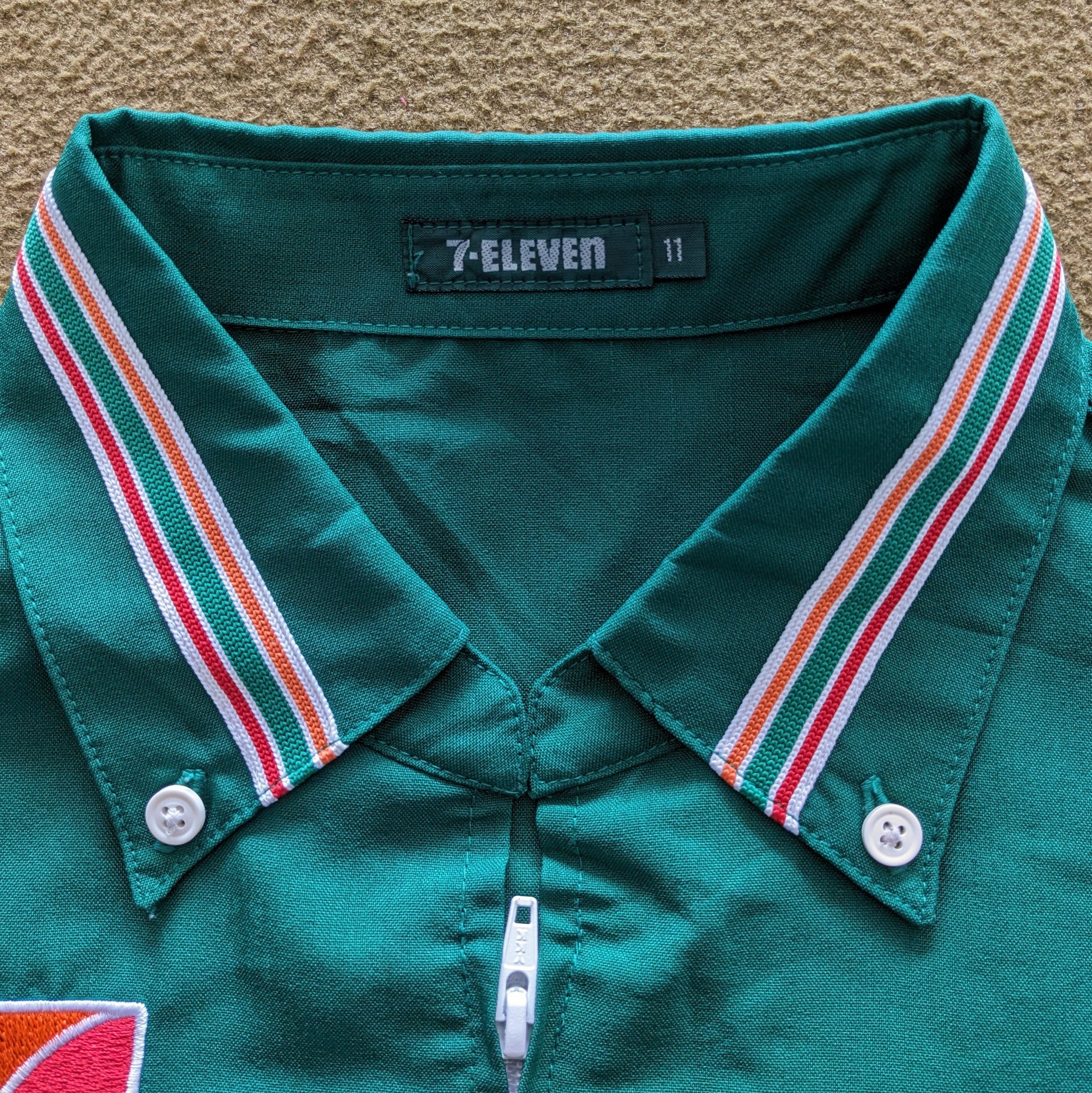 Vintage Vintage 7 ELEVEN Uniform Workers Jacket Size US S / EU 44-46 / 1 - 5 Thumbnail