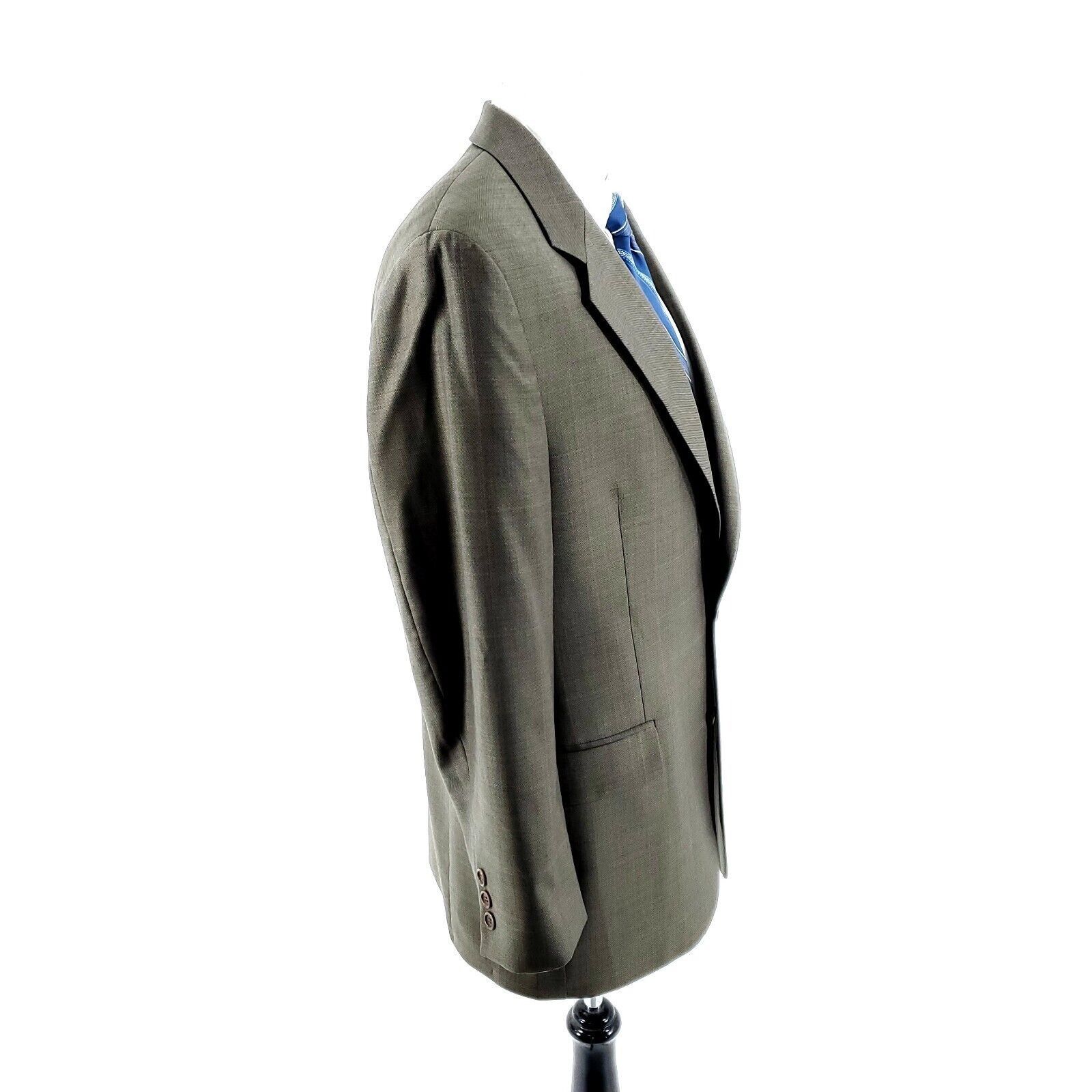 Brooks Brothers Vintage Brooks Brothers Wool 2 Button Blazer 40R Green Shark Size 40R - 6 Thumbnail
