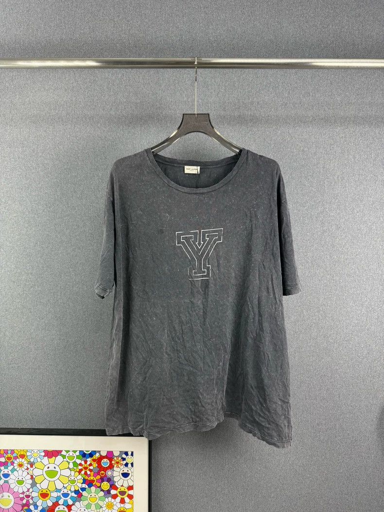 Saint Laurent Paris Saint laurent paris Printed short sleeves 2506-Nextarrow Size US XL / EU 56 / 4 - 1 Thumbnail