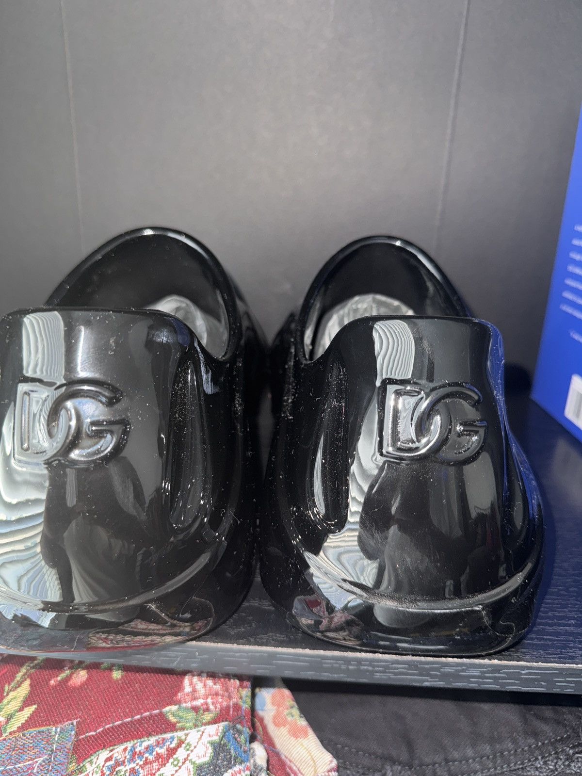 Dolce & Gabbana Dolce&Gabbana Shiny Lacquered Toy Sneaker Size US 13 / EU 46 - 2 Thumbnail