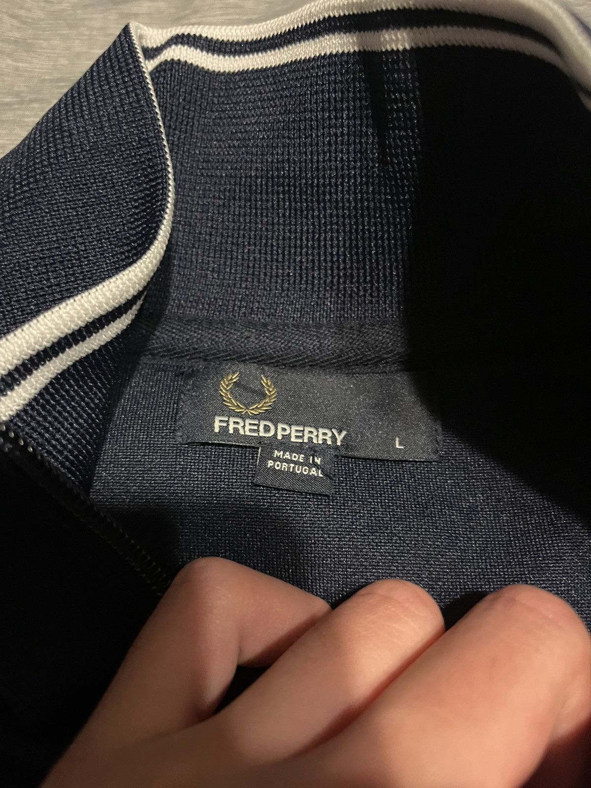 Designer × Fred Perry × Vintage Vintage Fred Perry Track Jacket Size US L / EU 52-54 / 3 - 4 Thumbnail