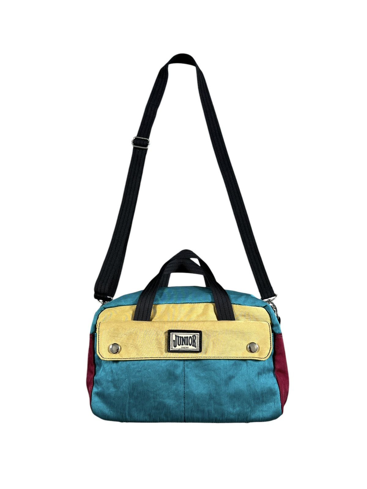 Jean Paul Gaultier 1990 Junior Gaultier Multicolour Cuboid 2-Way Bag Size ONE SIZE - 5 Thumbnail