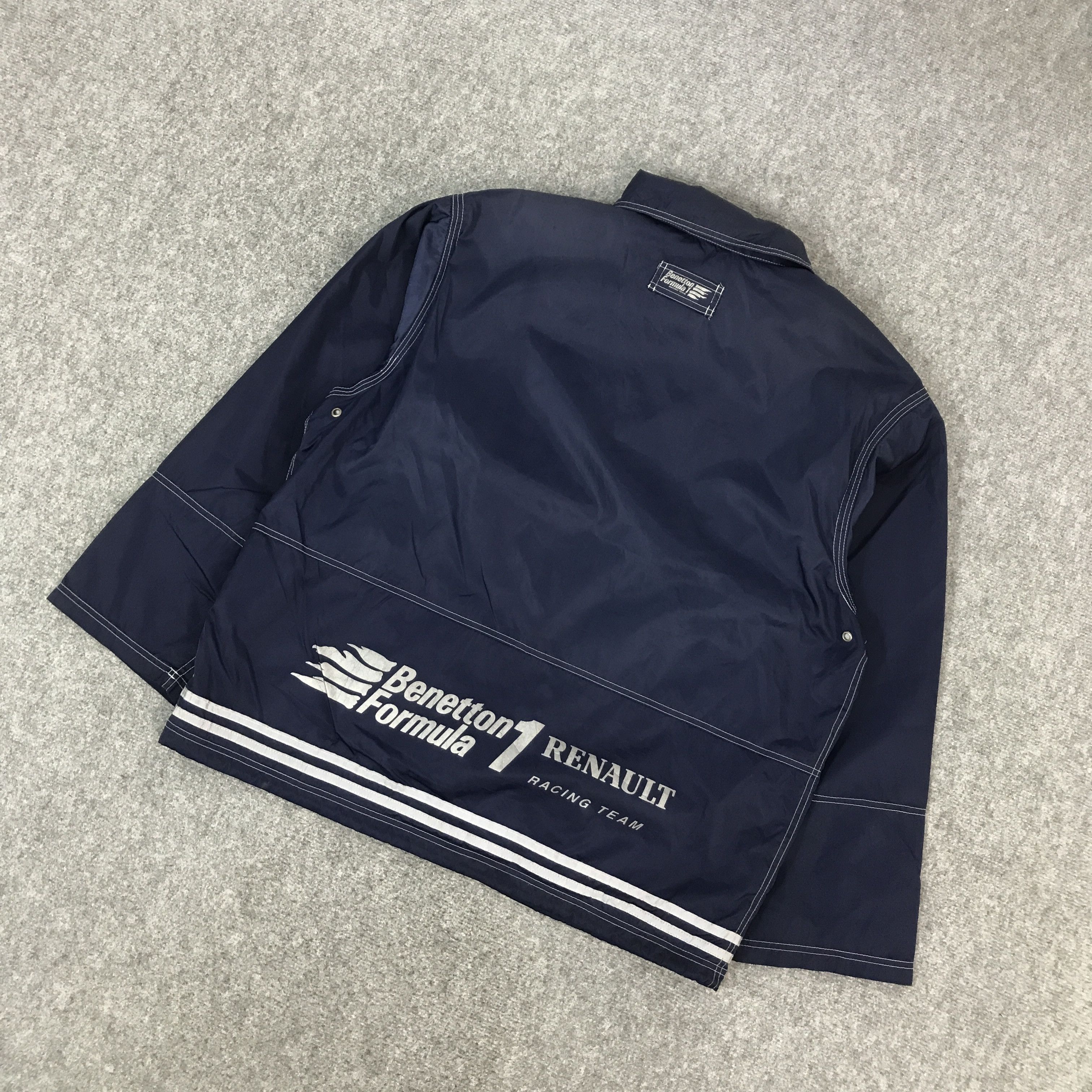 United Colors Of Benetton BENETTON FORMULA 1 RACING TEAM OVERSIZE JACKET Size US M / EU 48-50 / 2 - 6 Thumbnail