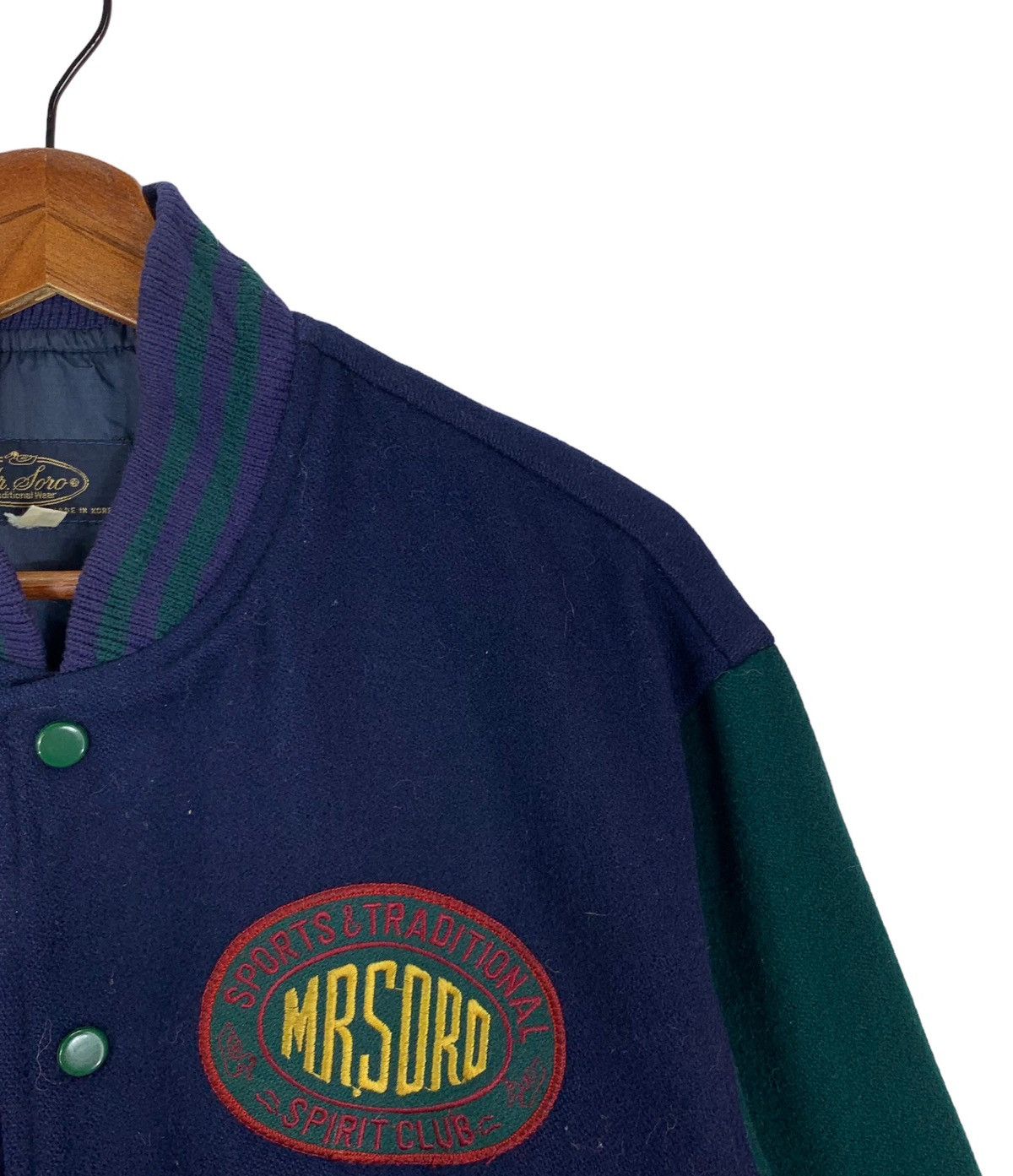 Vintage VINTAGE SPORTS AND TRADITIONAL SPIRIT CLUB VARSITY JACKET Size US M / EU 48-50 / 2 - 5 Thumbnail
