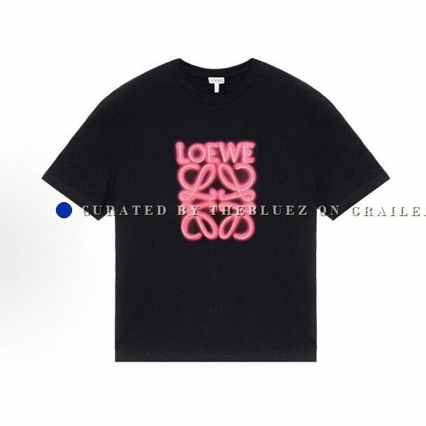Loewe Loewe Embroidered Short-Sleeve T-Shirt Size US L / EU 52-54 / 3 - 1 Thumbnail