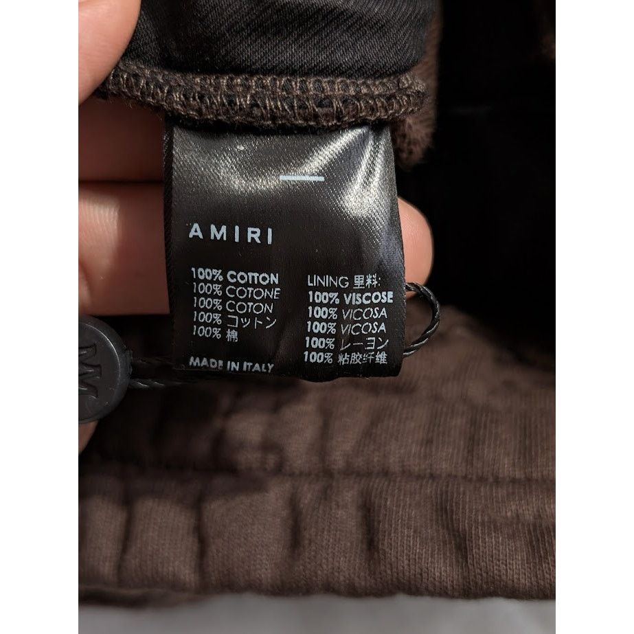 Amiri o1rshd1 Amiri MA Bar Sweatpants & Joggers in Brown Size US 32 / EU 48 - 18 Thumbnail