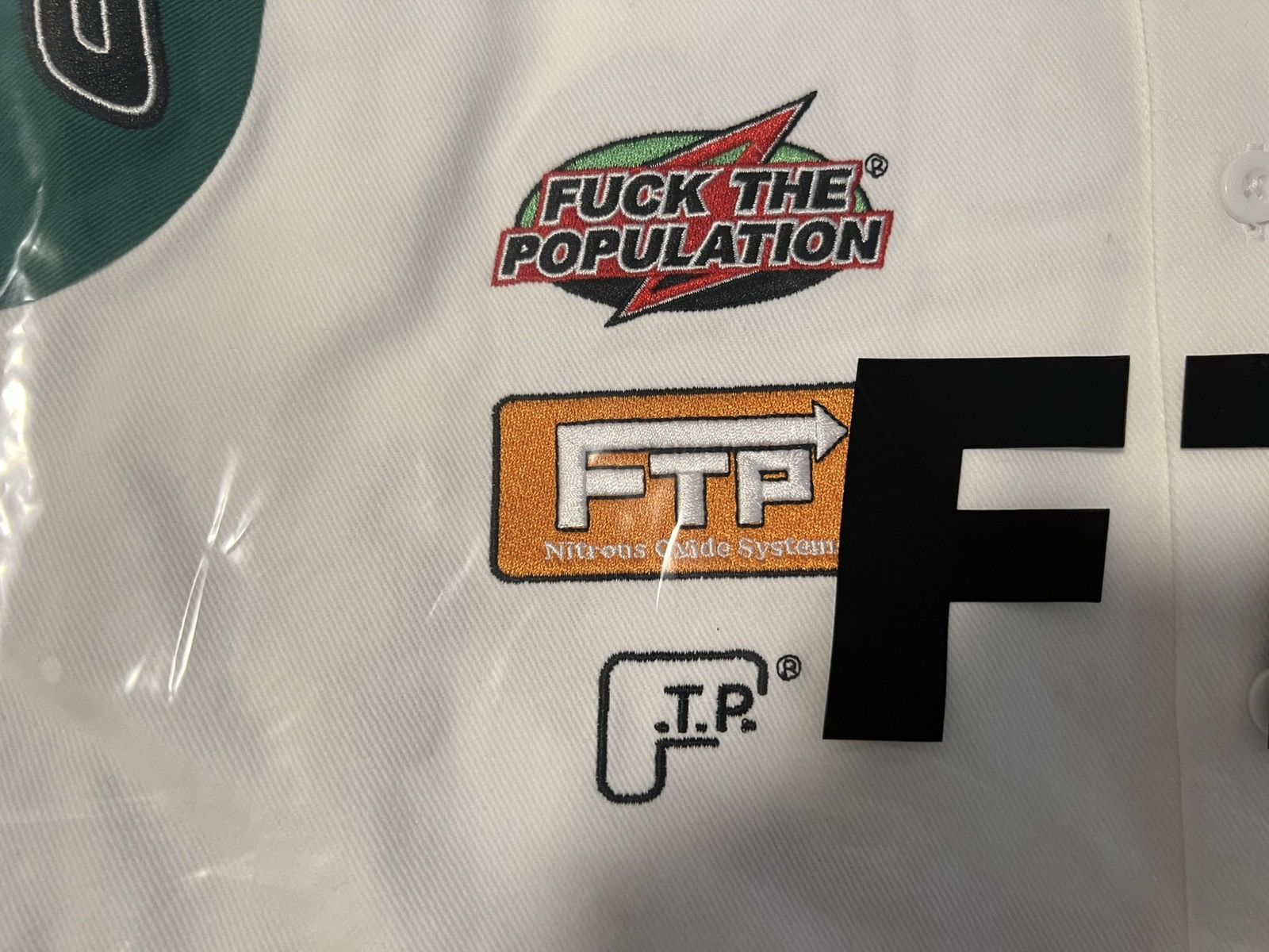 Fuck The Population FTP Raceway Button Up XXXL Size US XXL / EU 58 / 5 - 6 Thumbnail