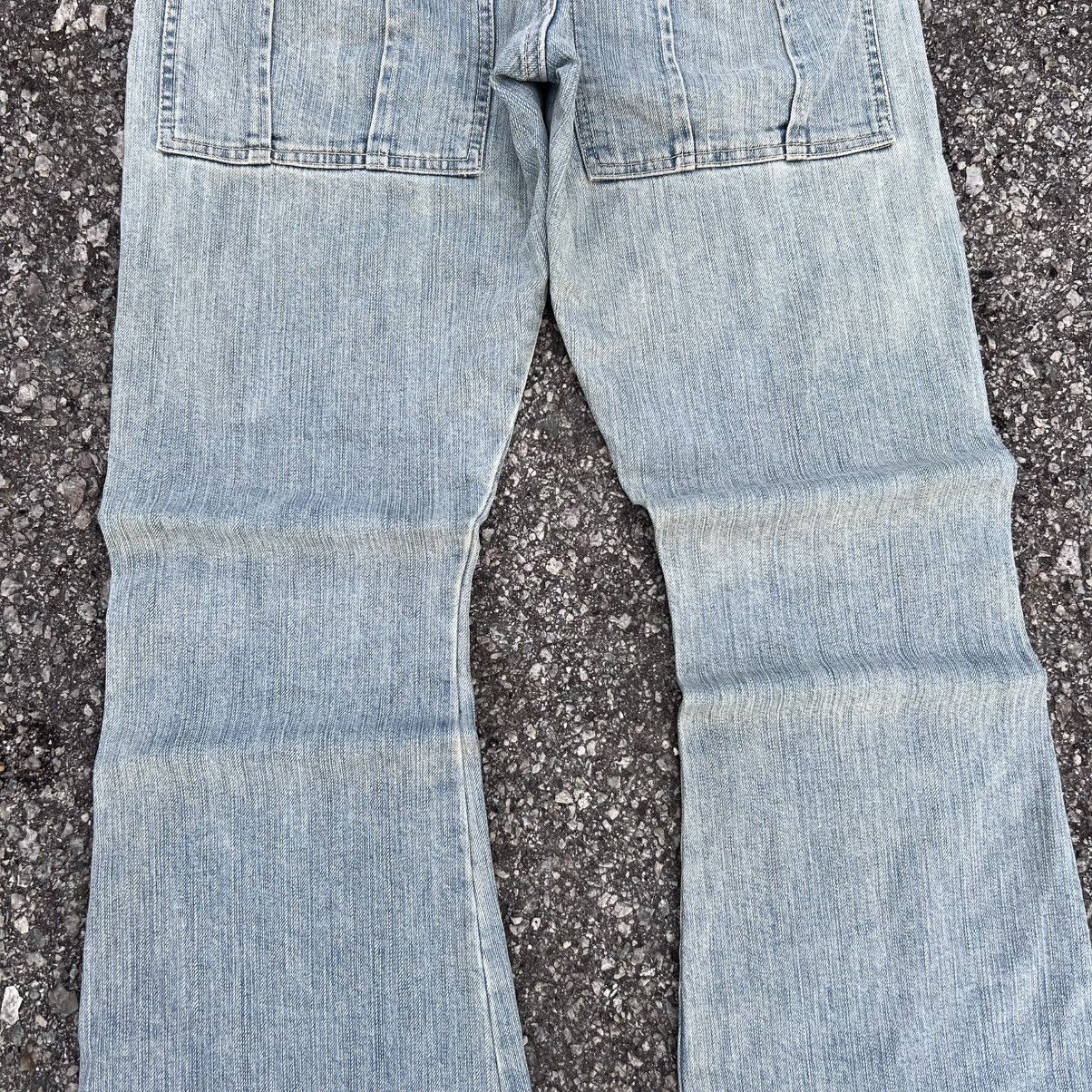 Morgan Homme “MORGAN HOMME” BLUE FLARE JEANS Size US 30 / EU 46 - 14 Thumbnail
