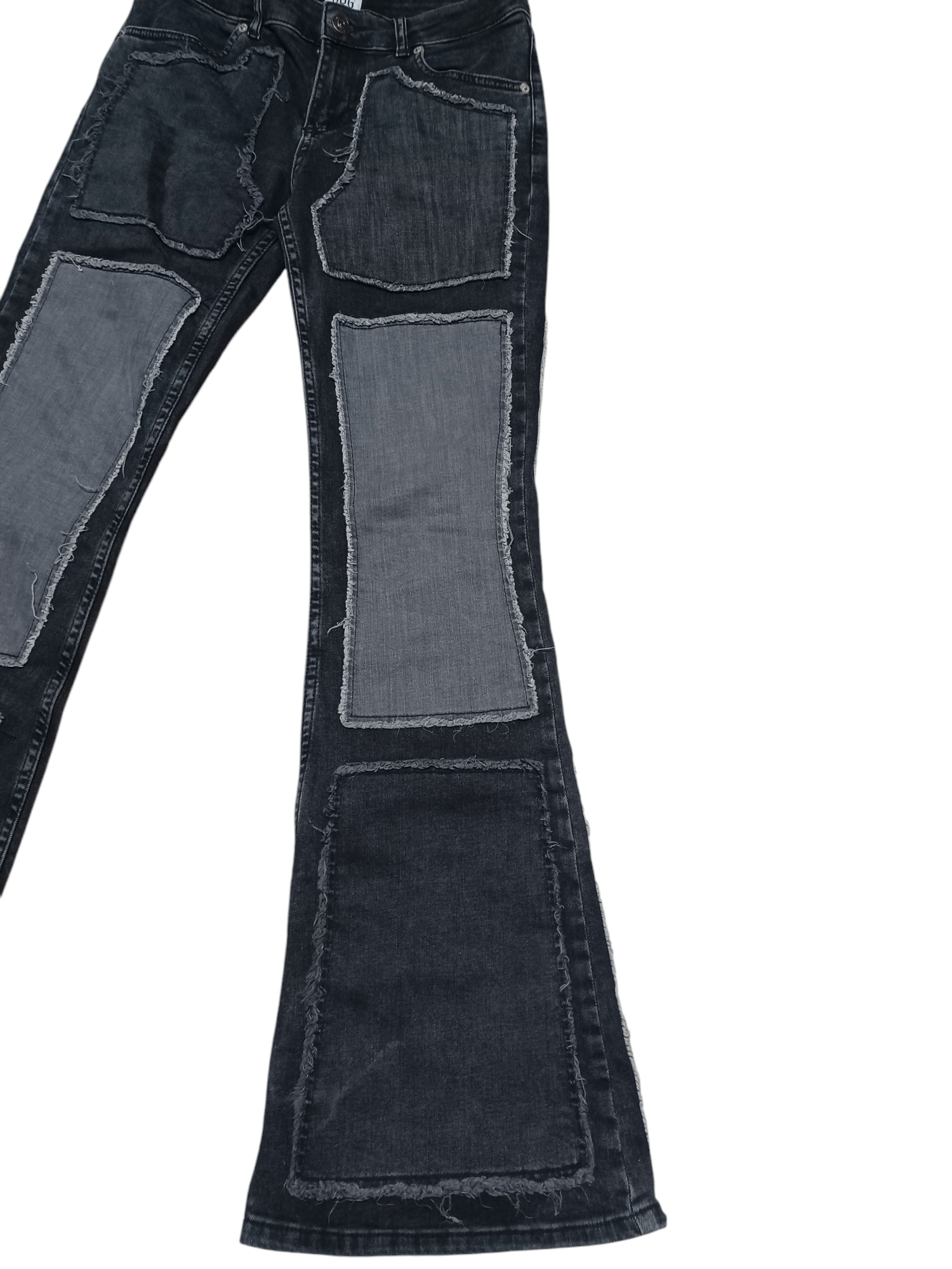 Bdg BDG FLARED FIRE AVANT GARDE JAPANESE ABSTRACT ART JEANS Size 28" / US 6 / IT 42 - 2 Thumbnail