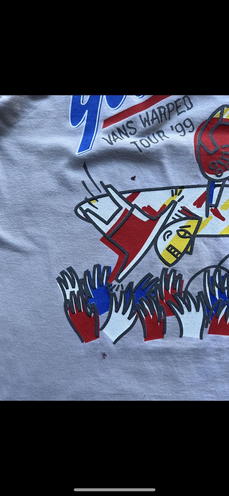 Band Tees × Vans OFFER!🫵🏻 VINTAGE 1999 VANS WARPED TOUR TEE YOO-HOO T SHIRT Size US L / EU 52-54 / 3 - 7 Thumbnail