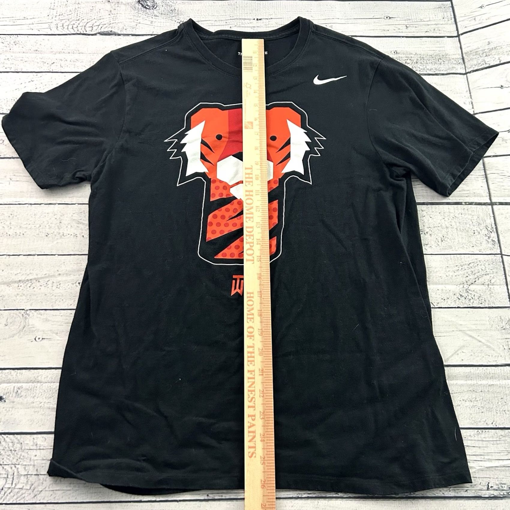Nike Nike Athletic T-Shirt Short Sleeve Men’s Medium Black Tiger Woods Sport Shirt Size US M / EU 48-50 / 2 - 3 Thumbnail