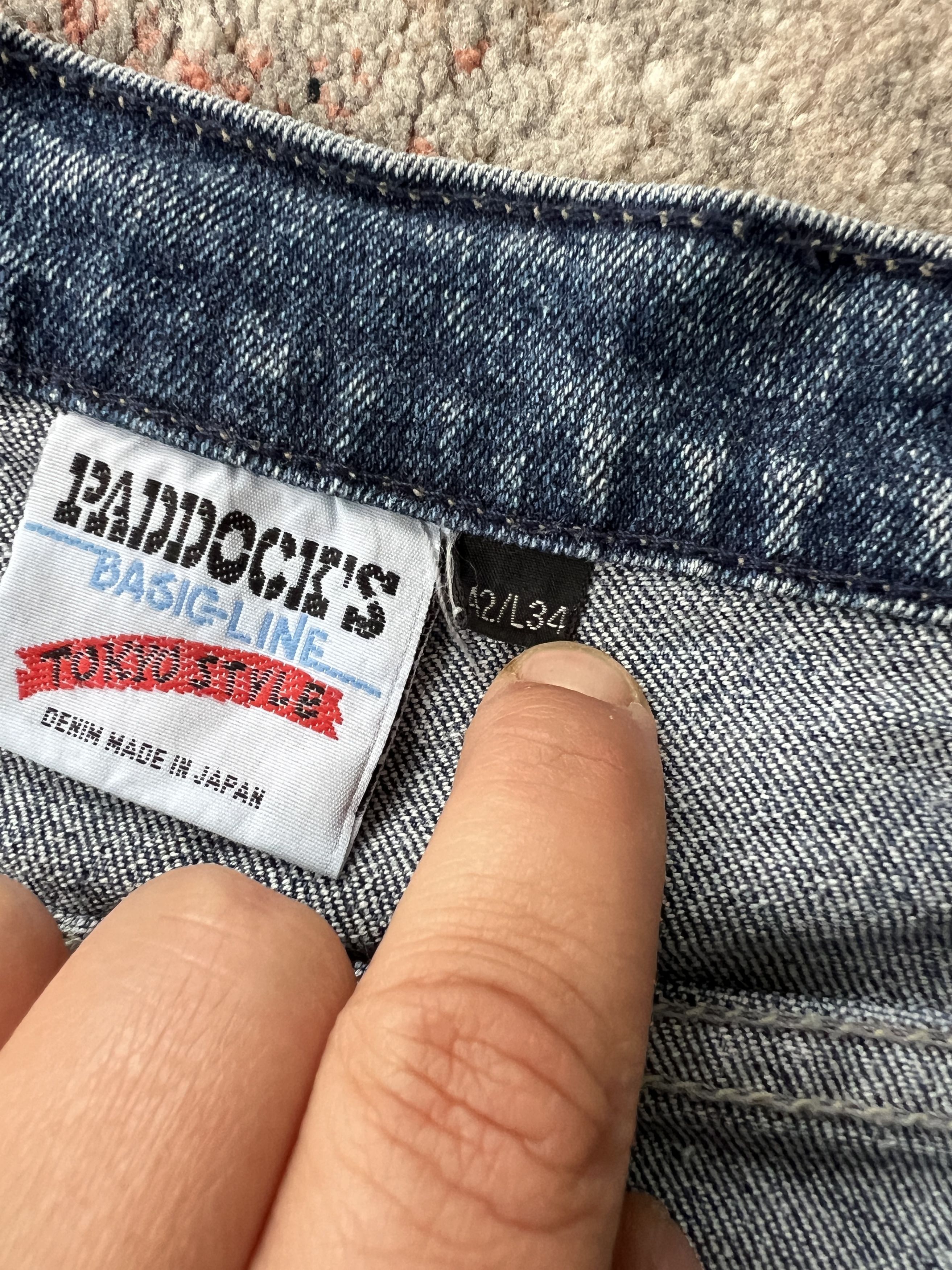 Japanese Brand Paddock's Tokyo Stye Denim Pants Size US 42 / EU 58 - 4 Thumbnail