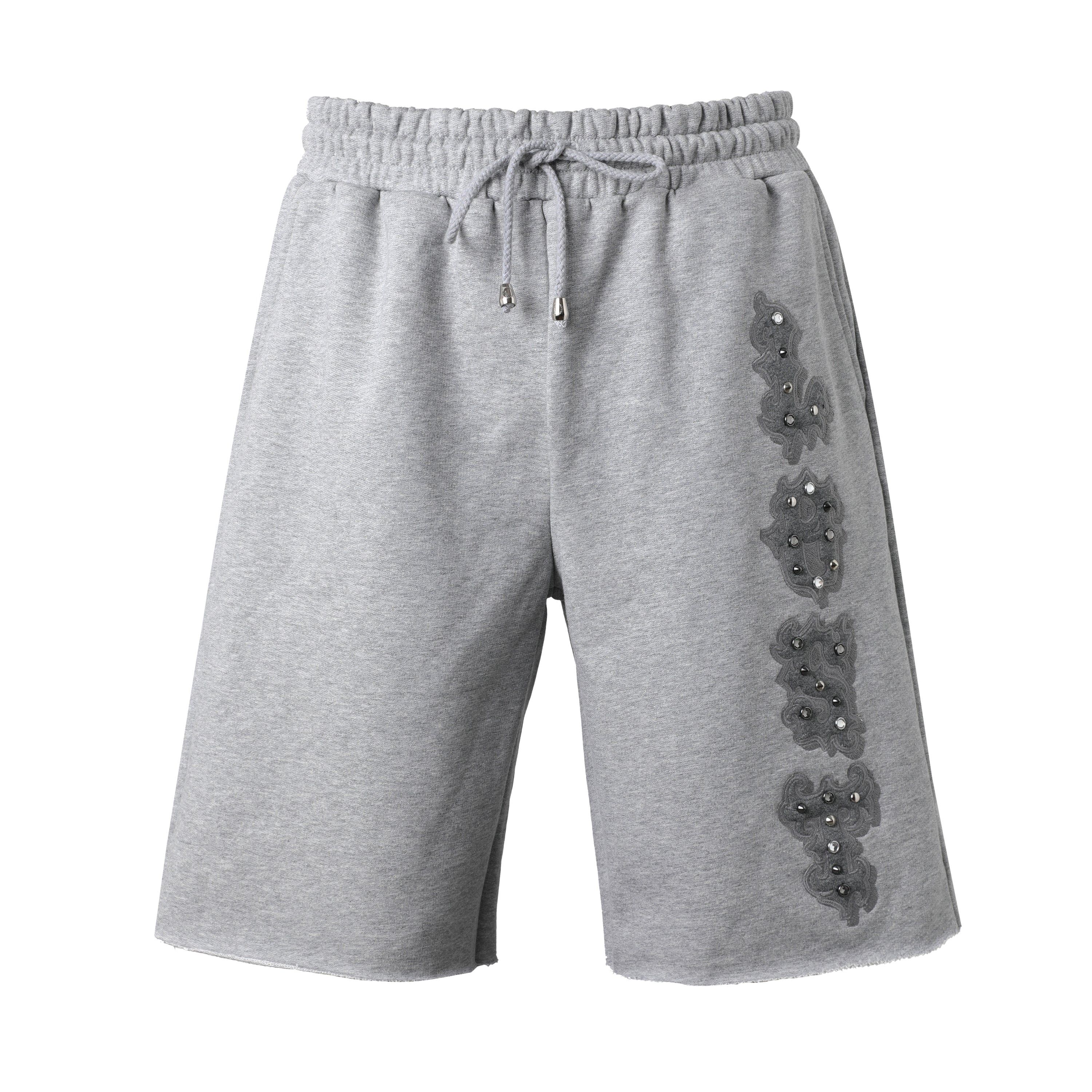 LOST INTRICACY Lost Intricacy Ash Grey Patch Shorts Size US 34 / EU 50 - 1 Preview