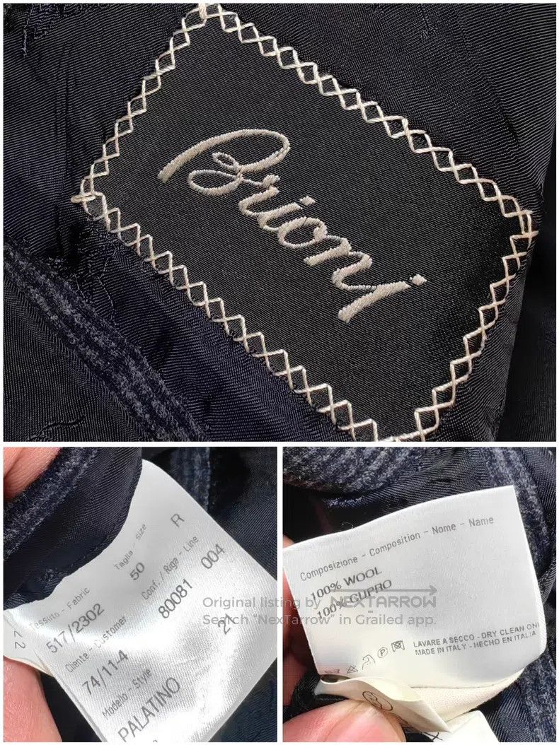 Brioni Brioni Fully customized wool single-breasted suit Size US L / EU 52-54 / 3 - 7 Thumbnail