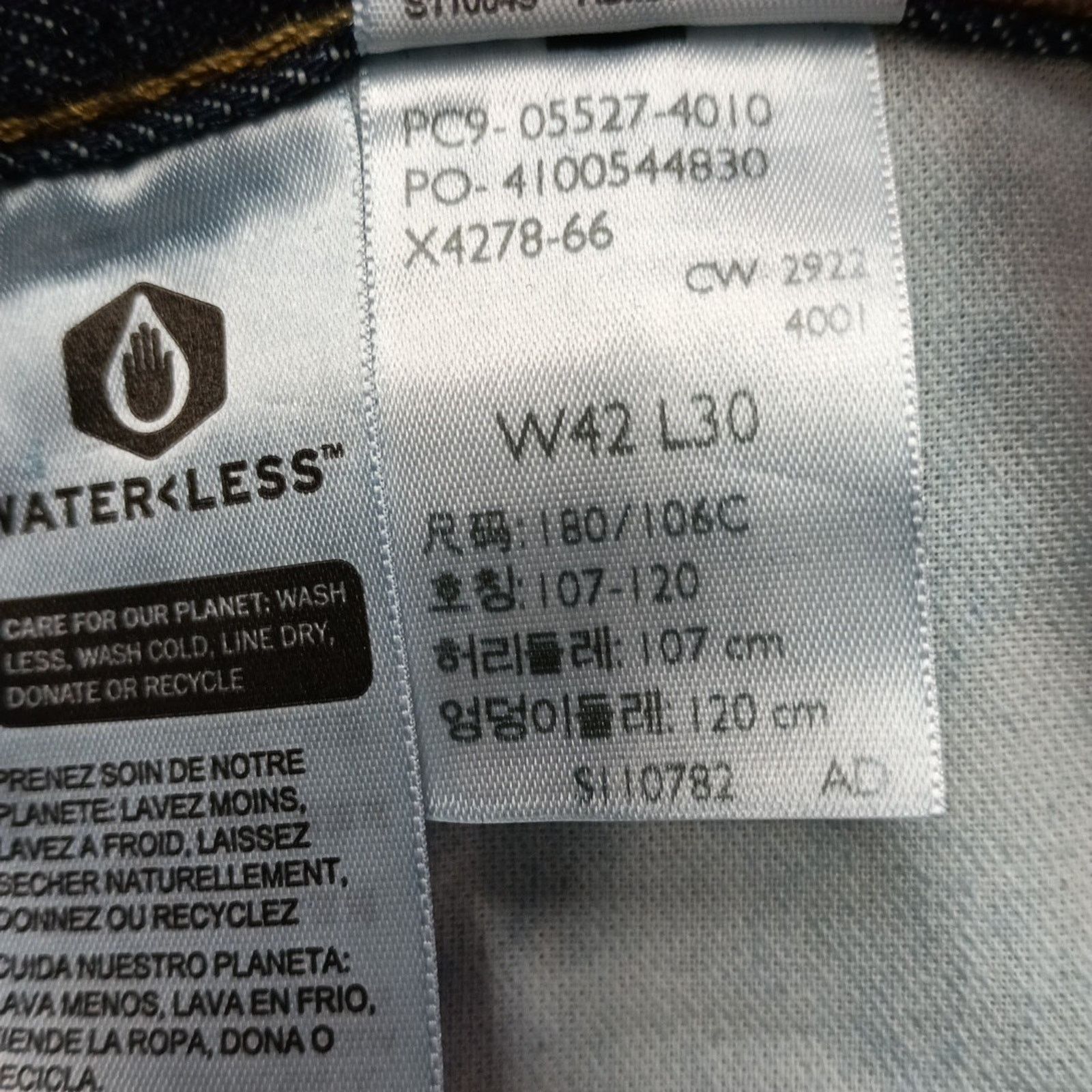 Levi's Levi's 527 Slim Bootcut Jeans Men's Size 42x30 Blue Cotton Size US 42 / EU 58 - 7 Thumbnail