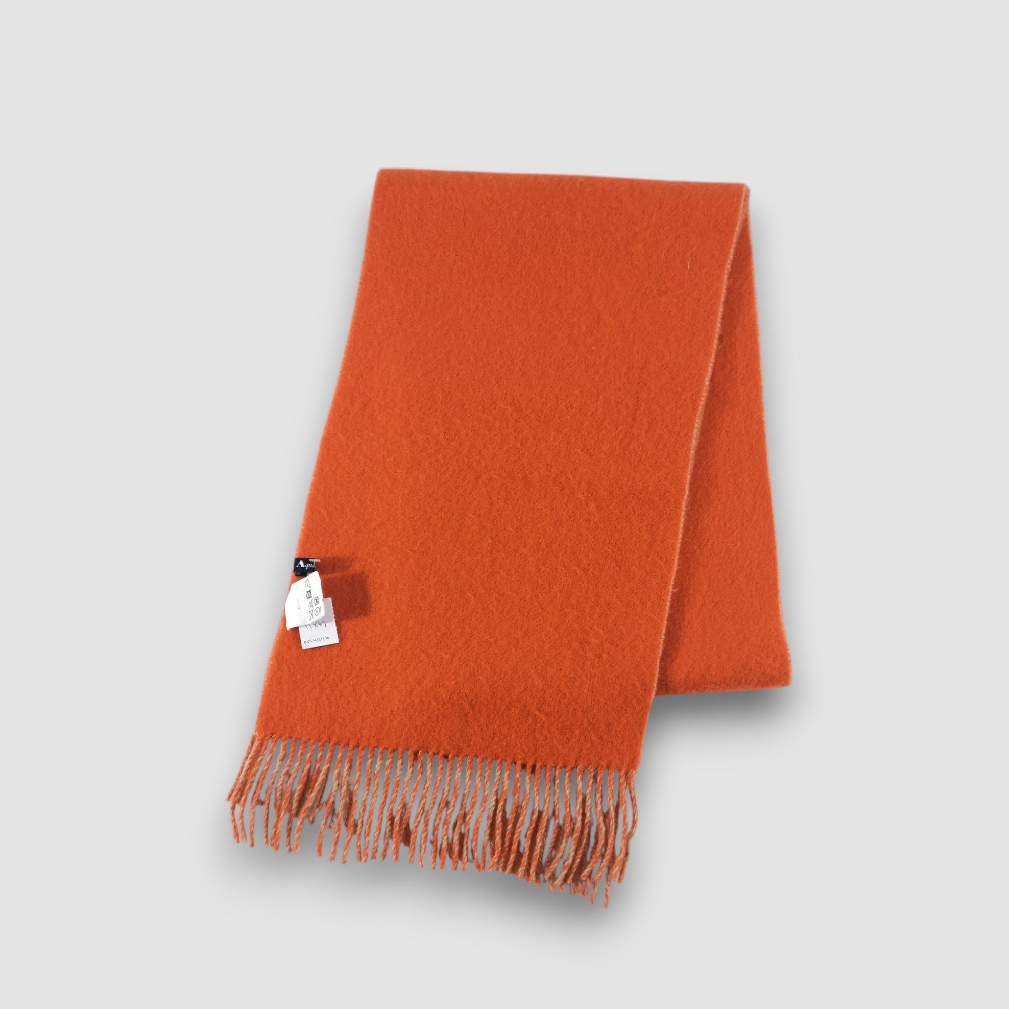 Vintage Aquascutum Scarf Wool Cashmere Muffler Scarves