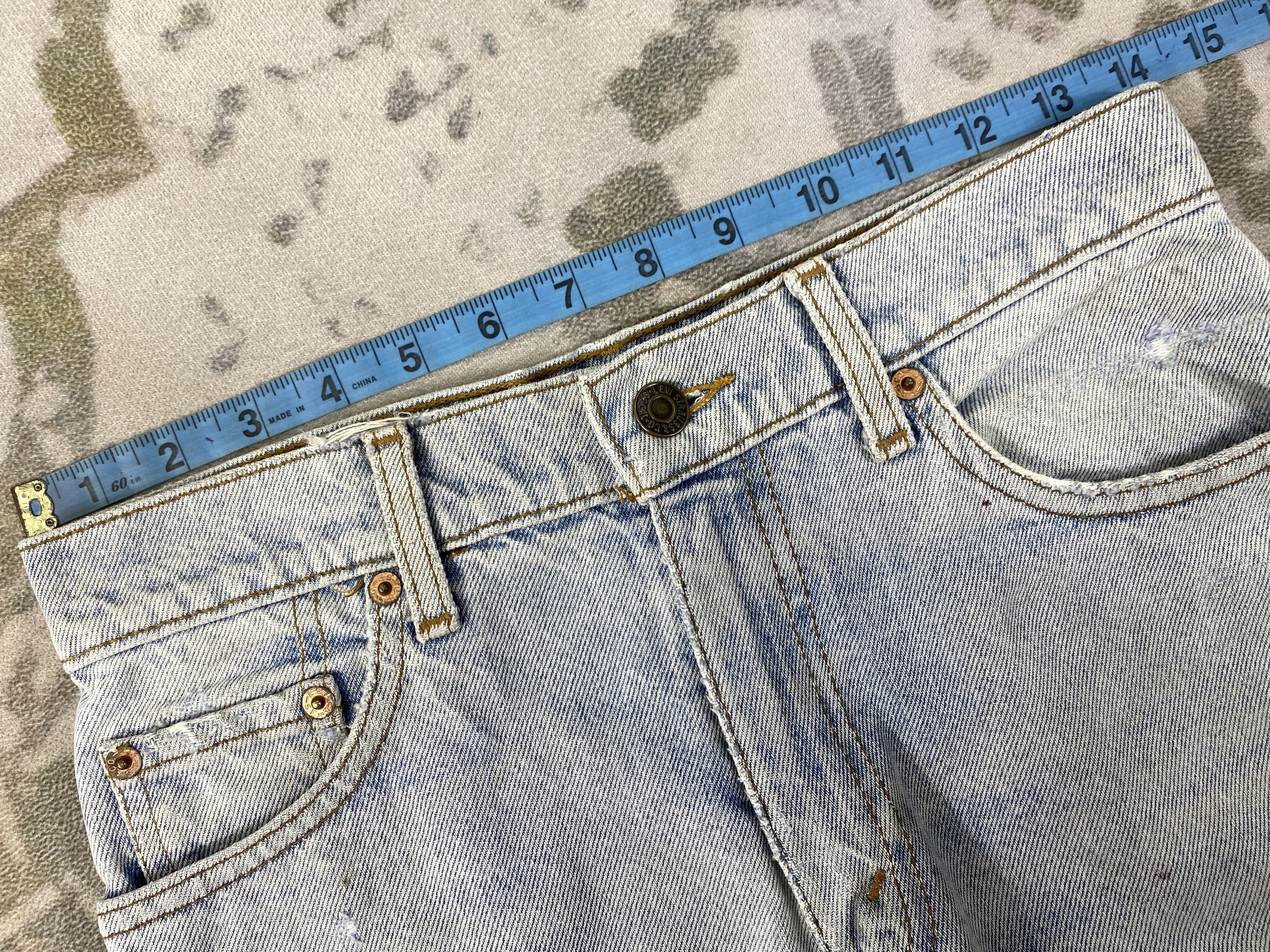 Levi's Light Blue Wash Vintage Levi's 505 28x30 Denim -JN965 Size US 28 / EU 44 - 5 Thumbnail