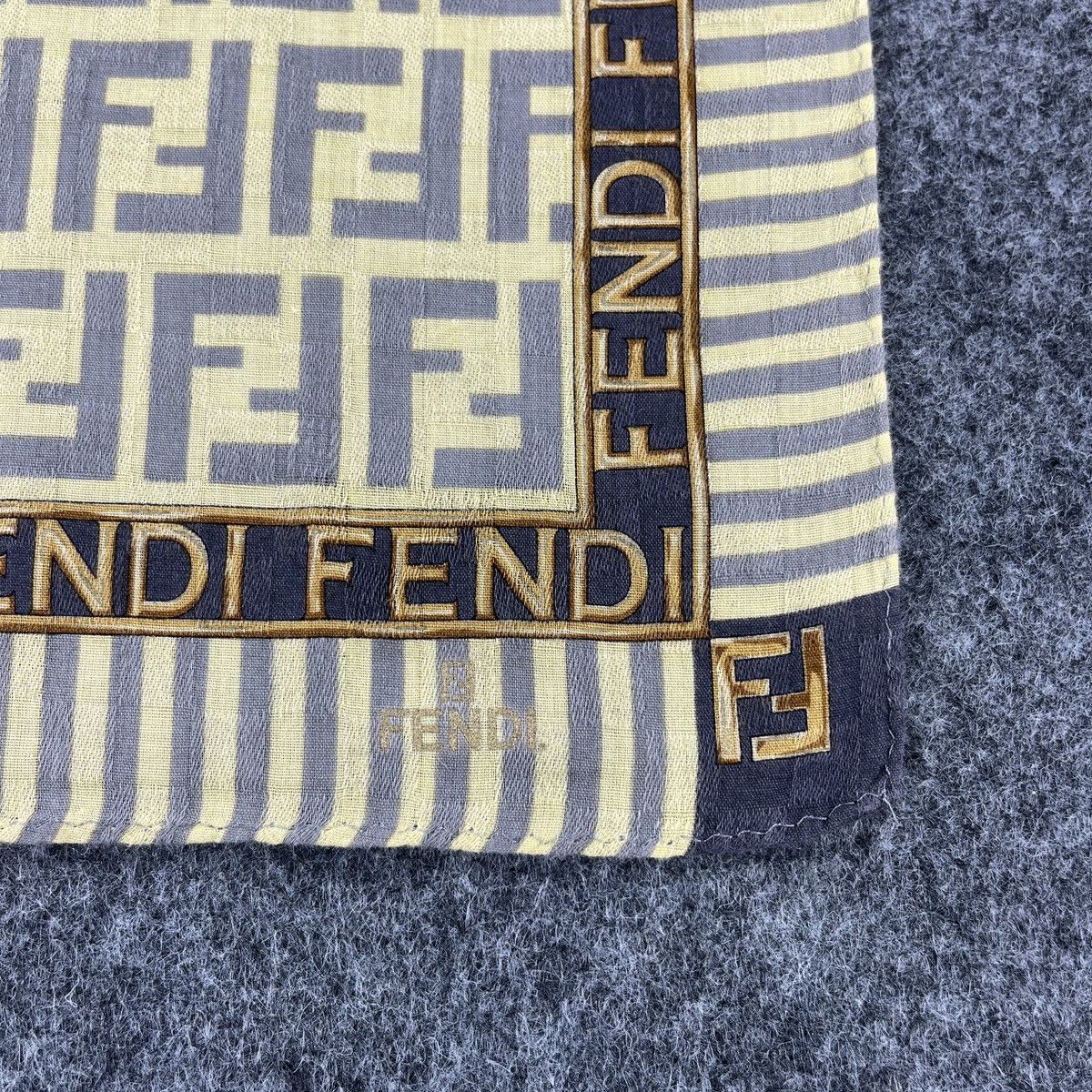 Vintage Vintage Fendi Handkerchief / Bandana / Neckerchief B432 Size ONE SIZE - 2 Thumbnail