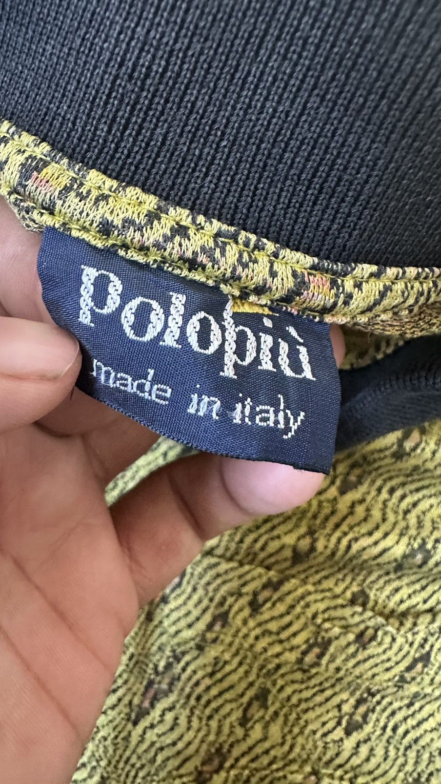 Vintage VINTAGS POLO PIU MADE IN ITALY POLO TEE Size US L / EU 52-54 / 3 - 6 Thumbnail